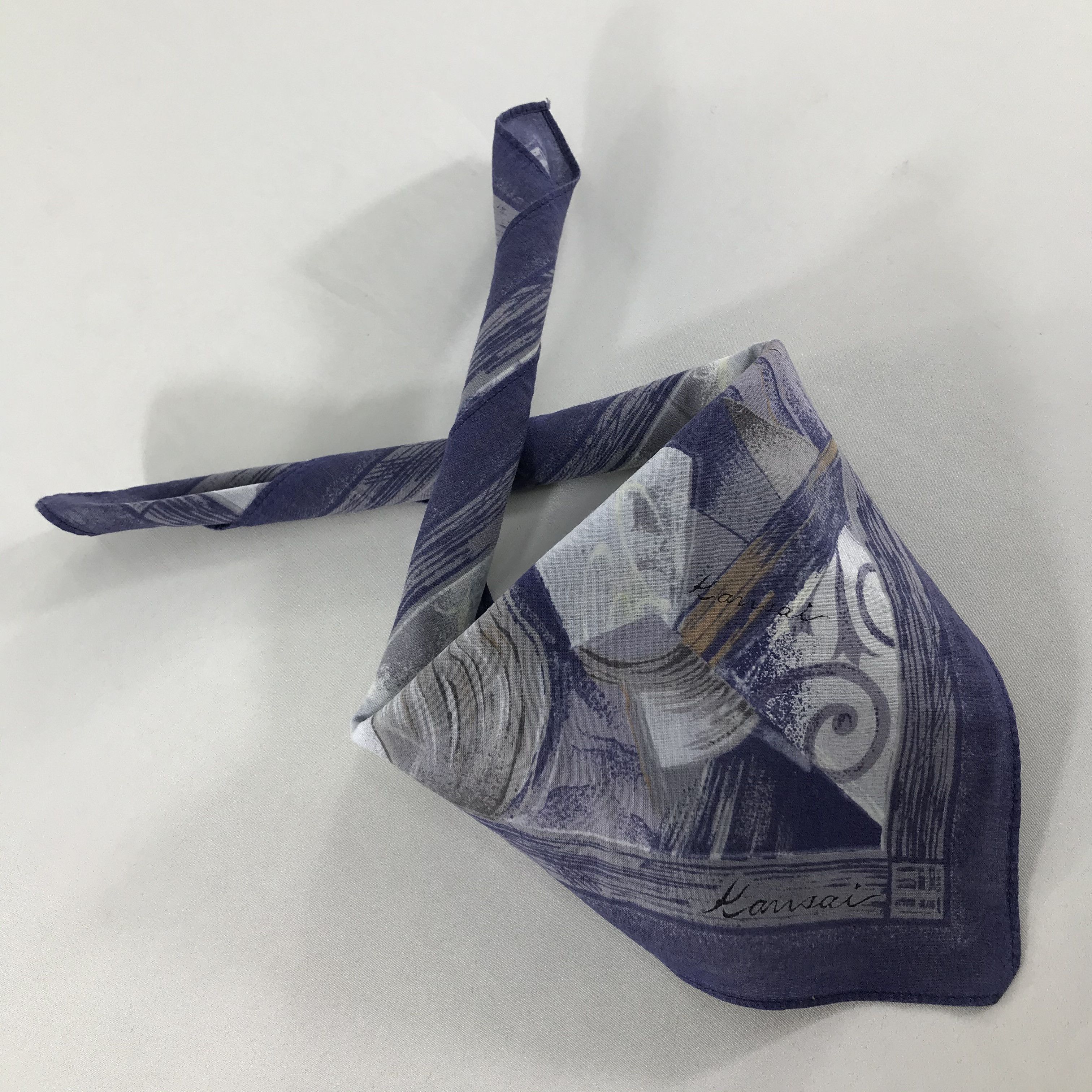 Kansai Yamamoto × Vintage Kansai Yamamoto Bandana/ Handkerchief / Neckerchief Size ONE SIZE - 2 Thumbnail
