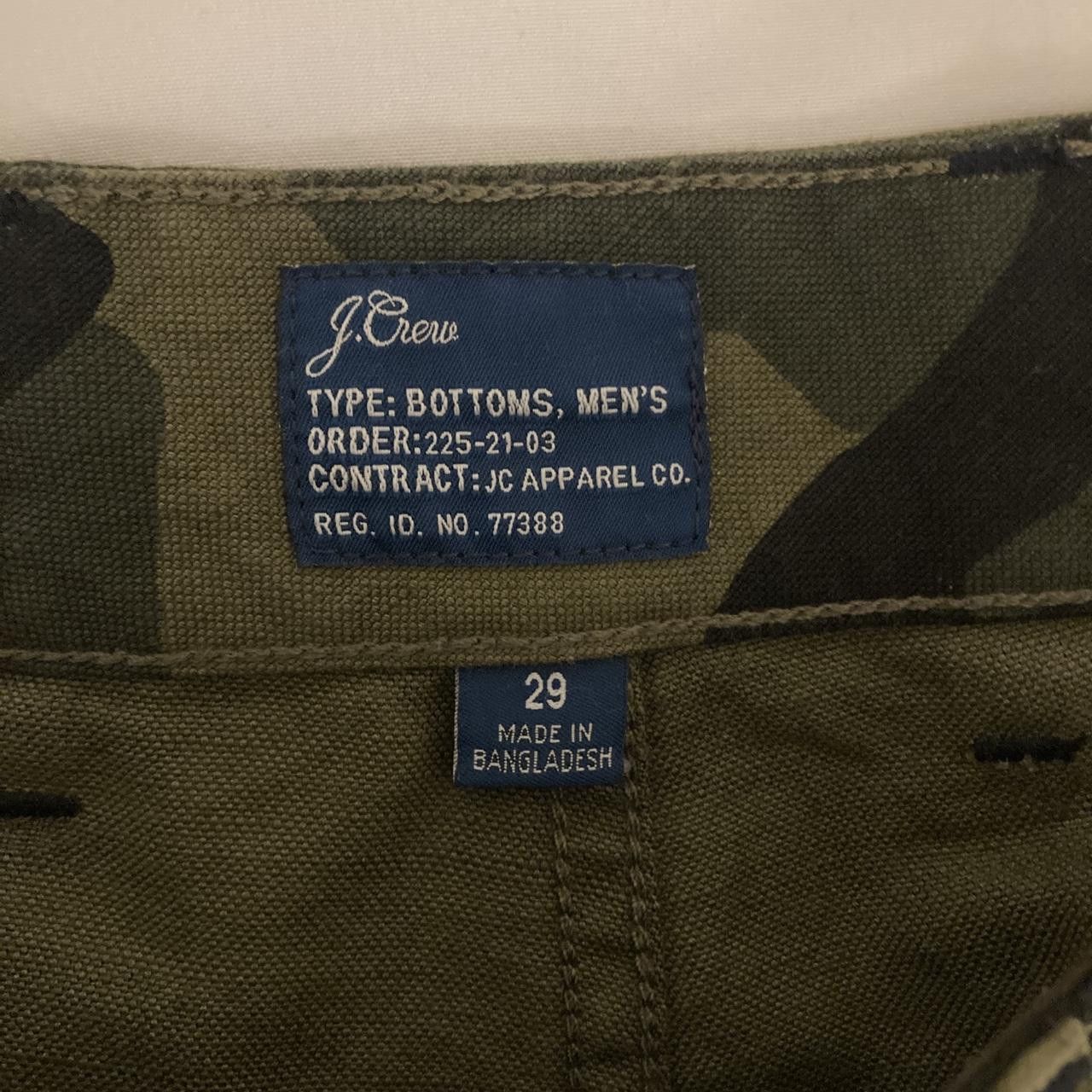 J.Crew J.Crew Camo Camp Shorts Size US 29 - 4 Thumbnail
