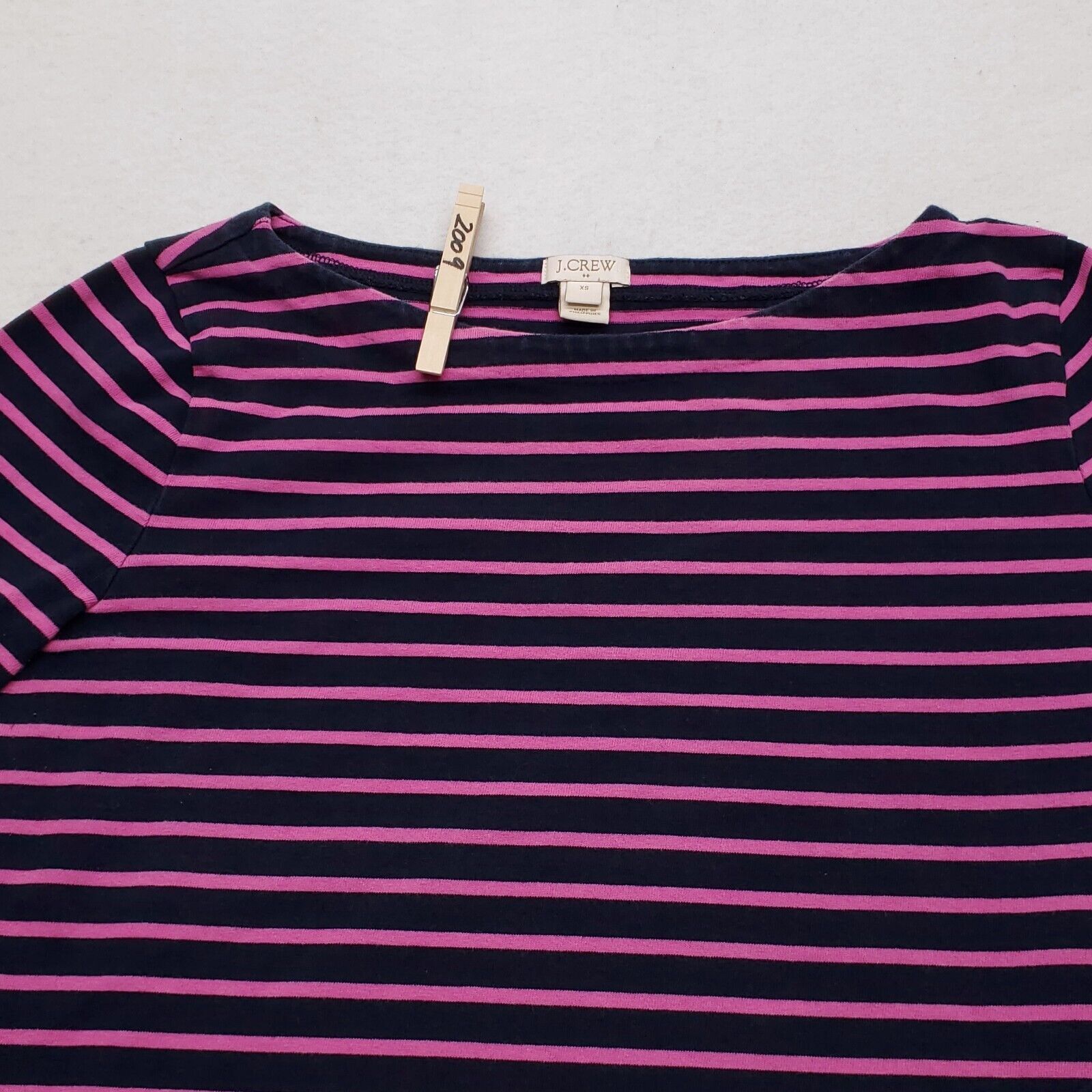 J.Crew JCrew Casual Pullover T Shirt Womens Size Extra Small Purple Size XS / US 0-2 / IT 36-38 - 1 Thumbnail