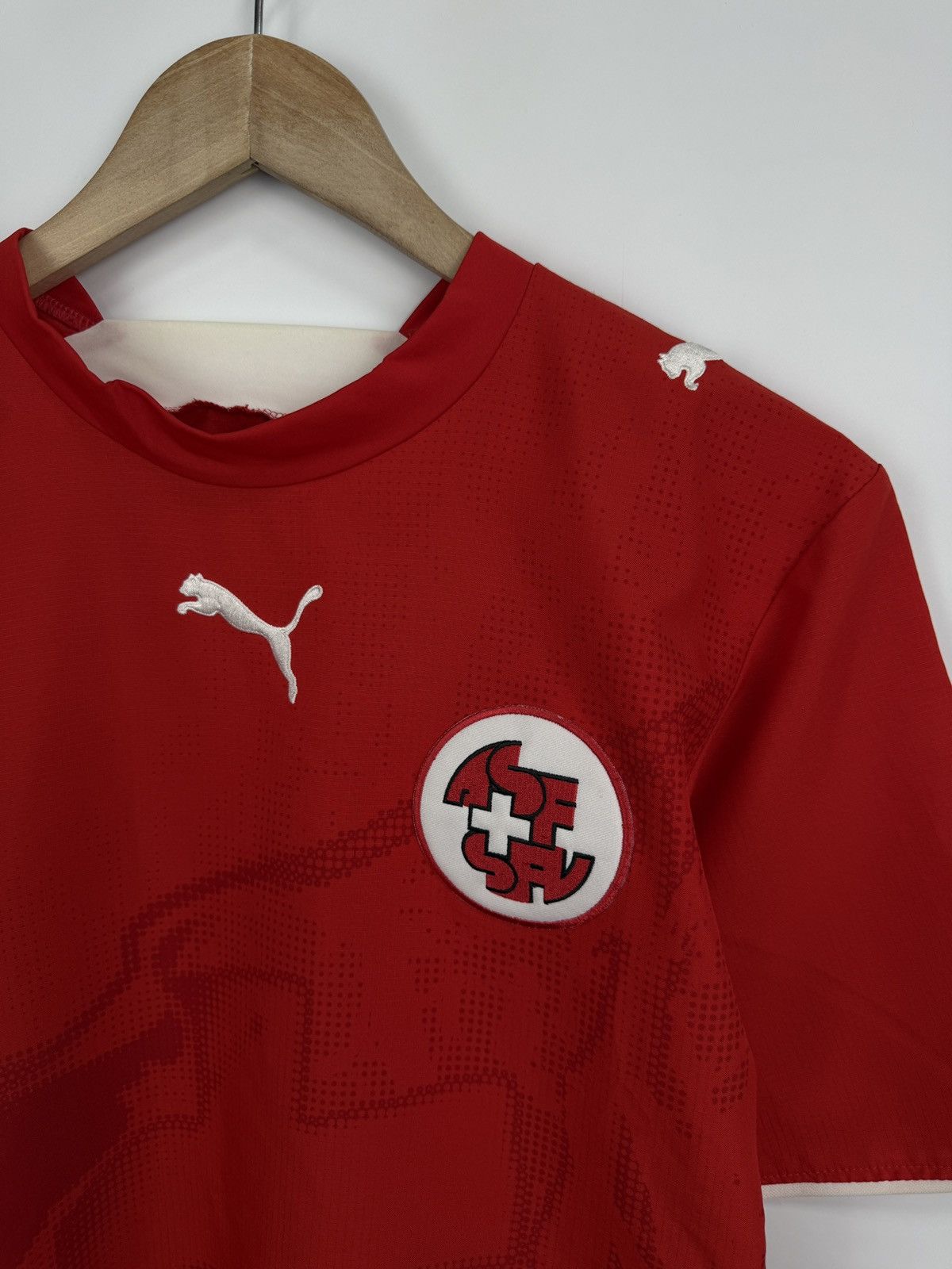 Puma 🇨🇭Vintage 2006 Puma Switzerland National Team Soccer Jersey Size US S / EU 44-46 / 1 - 4 Thumbnail