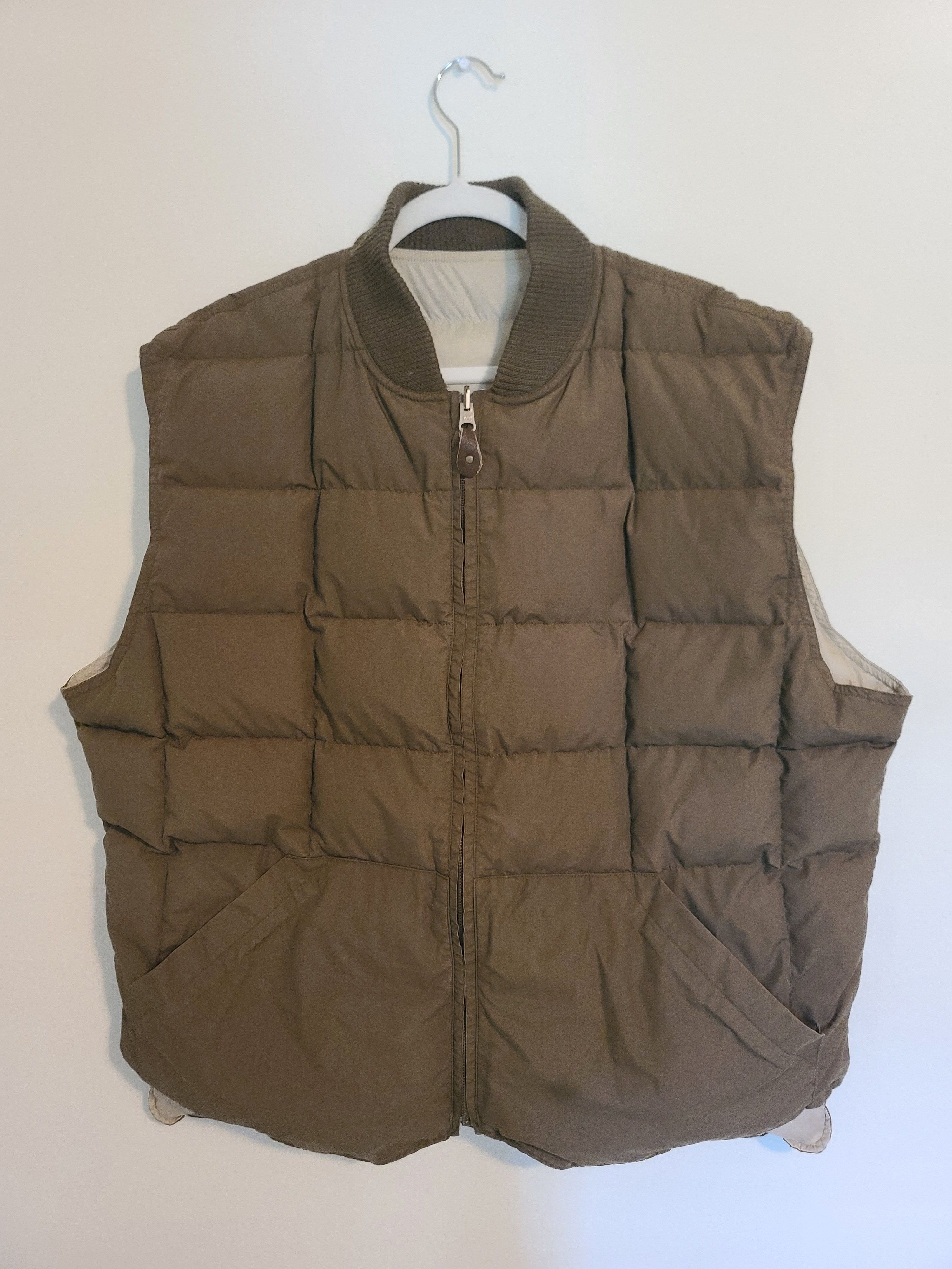 Eddie Bauer Reversible Down Vest Size US XXL / EU 58 / 5 - 1 Thumbnail