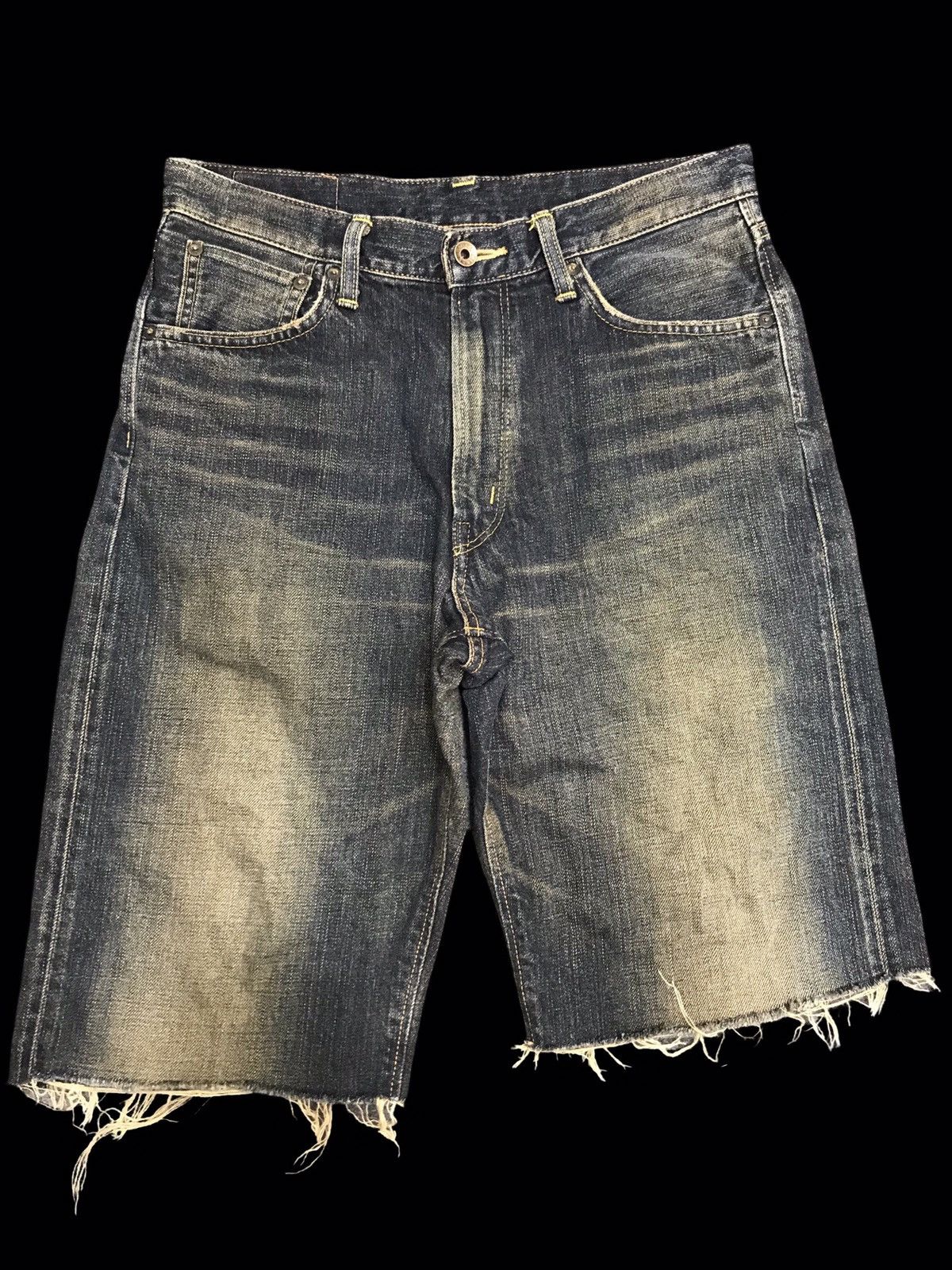 Edwin EDWIN SHORT MUD WASH SELVEDGE DENIM F344 Size US 31 - 1 Thumbnail