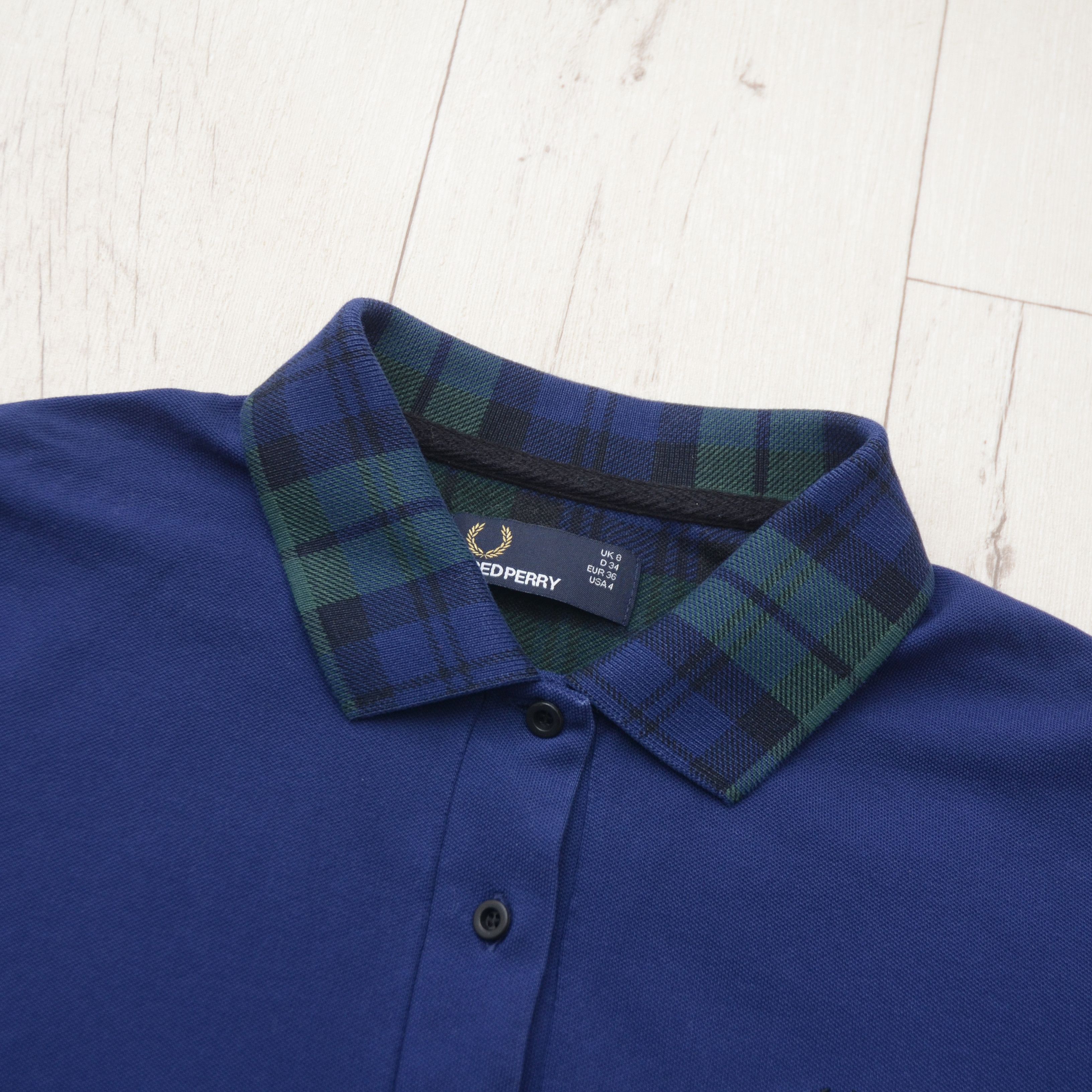 Fred Perry FRED PERRY Womens Polo Shirt UK 8 US 4 Navy Casual Size S / US 4 / IT 40 - 6 Thumbnail