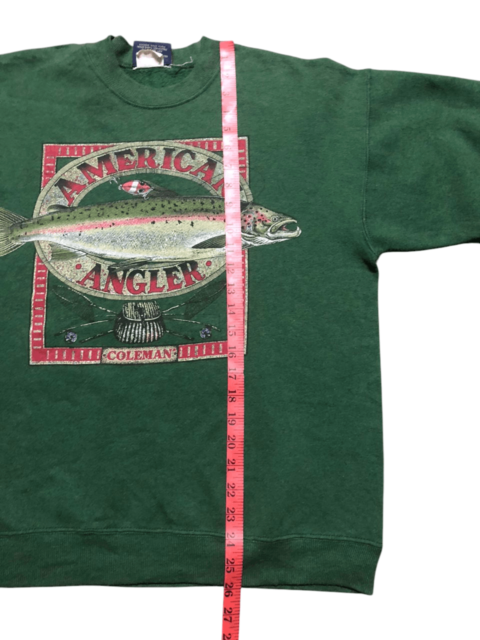 Coleman Vintage 90s Coleman "American Angler" Crewneck Sweatshirt Size US M / EU 48-50 / 2 - 12 Thumbnail