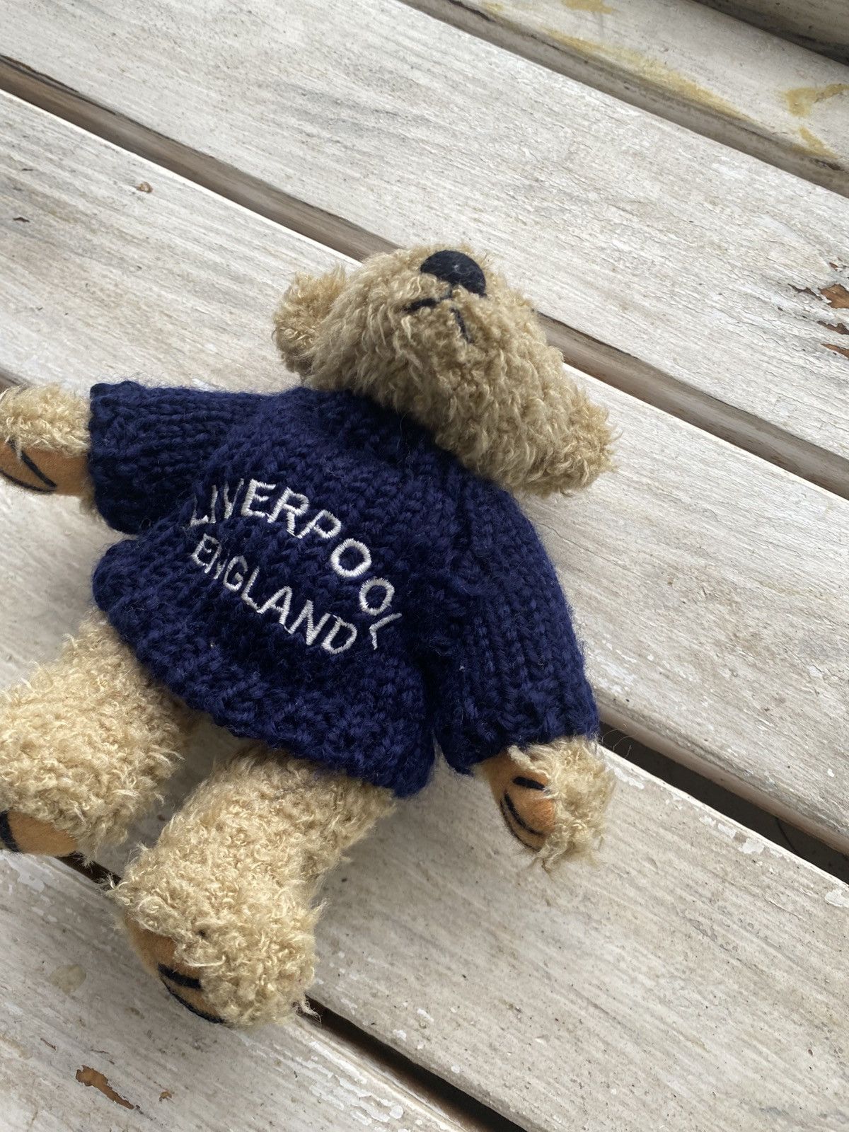 Vintage Vintage 90s Soccer FIFA London Liverpool Teddy Bear Size ONE SIZE - 2 Thumbnail