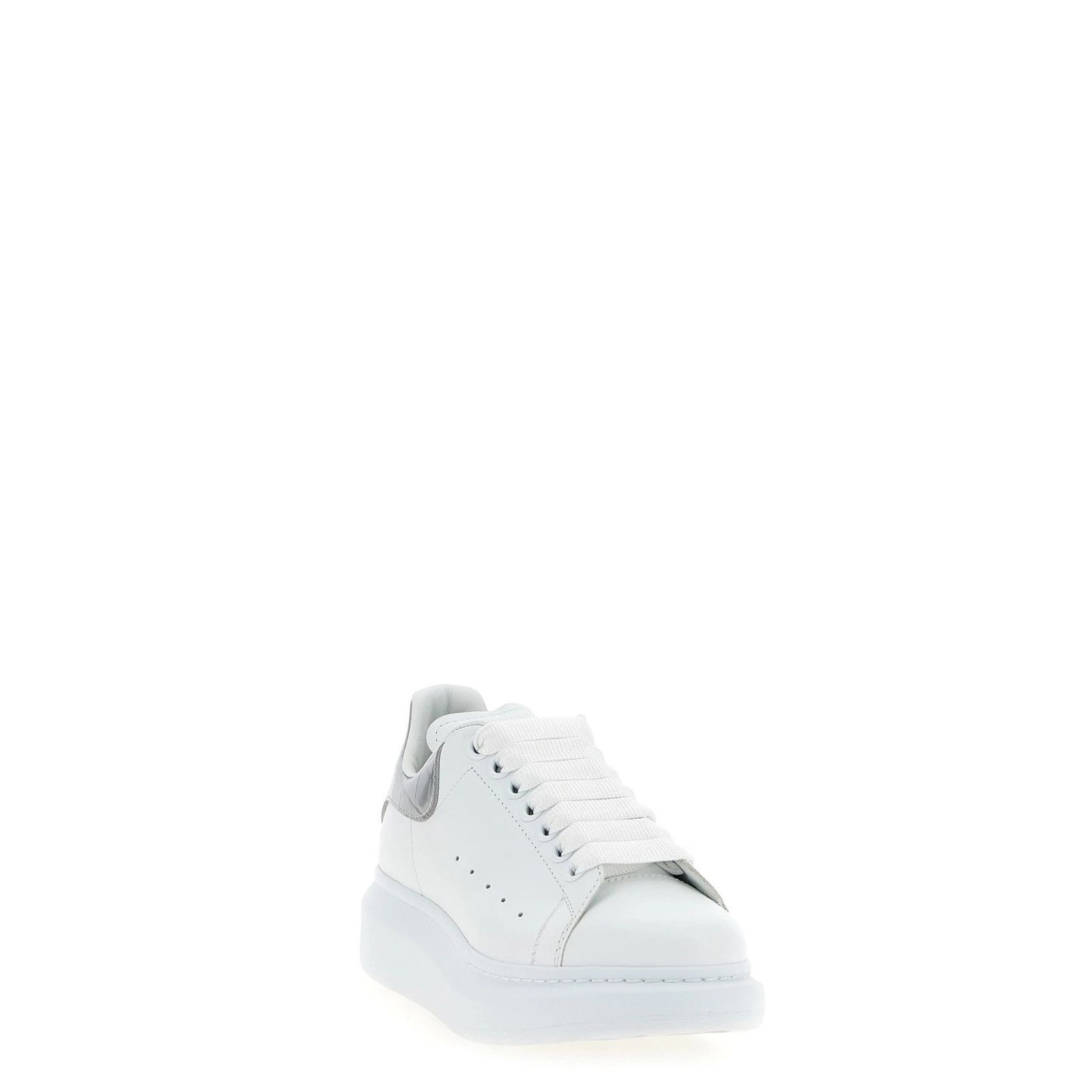 Alexander McQueen ALEXANDER MCQUEEN Larry White Leather Sneakers New & Authent Size US 8.5 / IT 38.5 - 5 Thumbnail