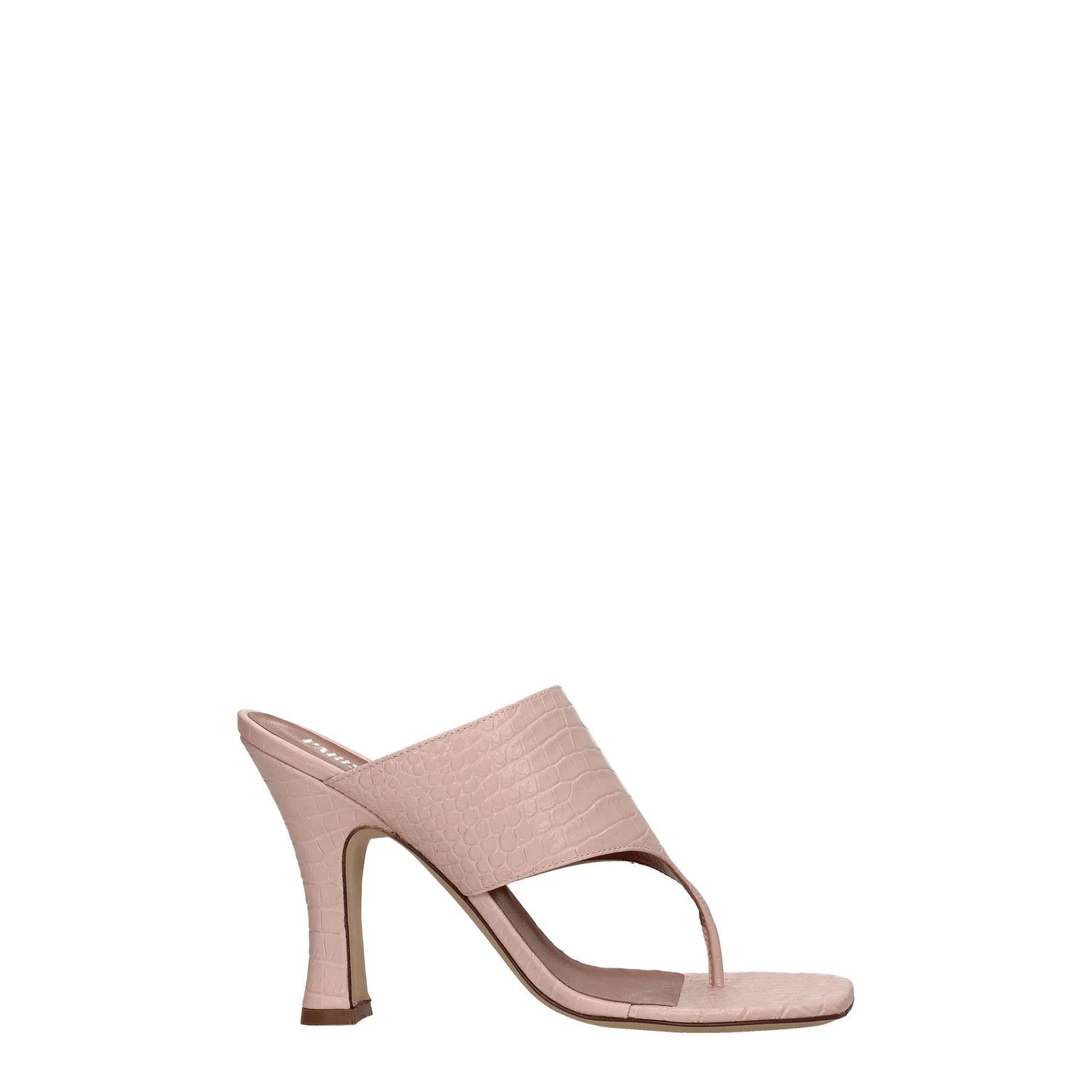 Paris Texas ob1o1e1124 Leather Sandals in Light Pink Size US 10 / IT 40 - 1 Thumbnail