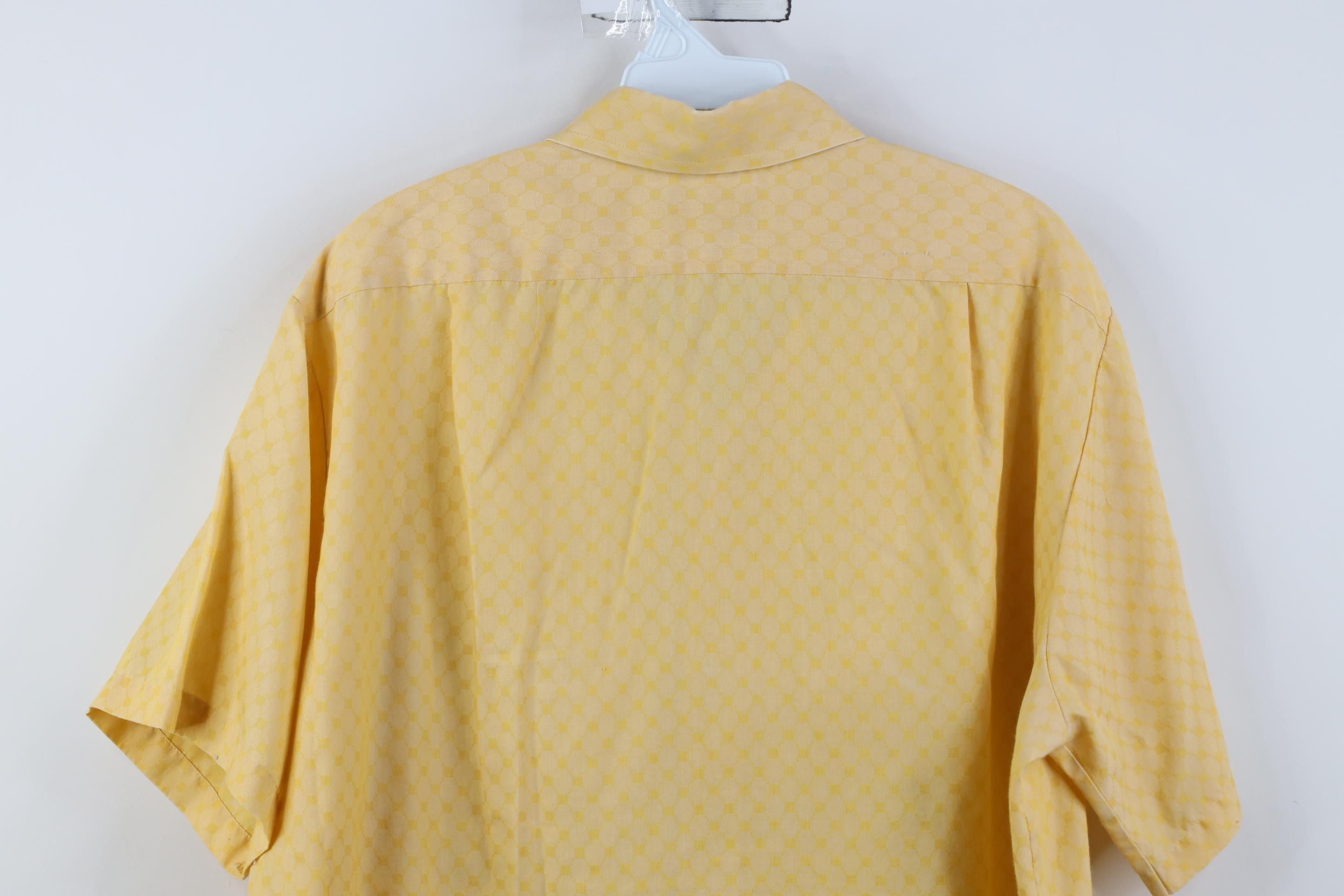 Vintage Vintage 70s Streetwear Collar Short Sleeve Button Shirt Size US L / EU 52-54 / 3 - 14 Thumbnail