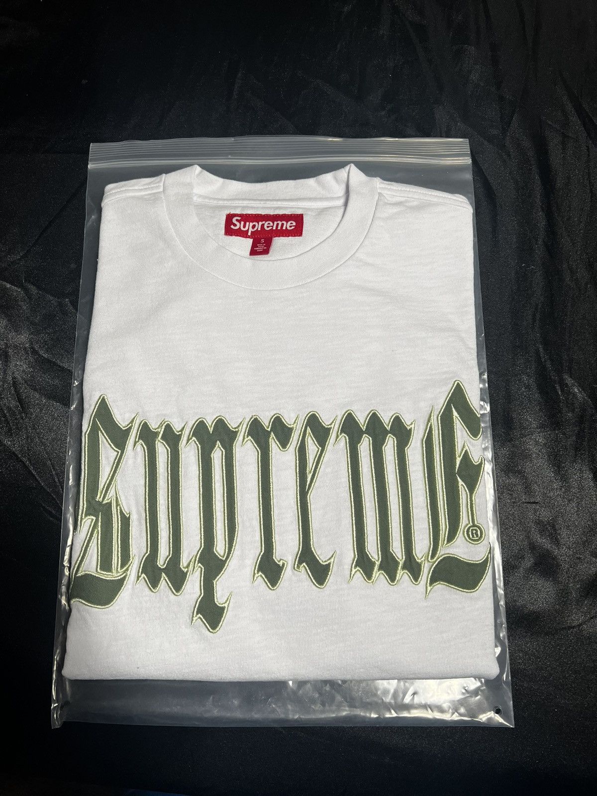 Supreme Supreme Old English S/S Top | Grailed