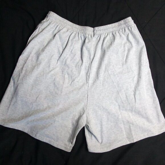 Hanes Deadstock Vintage 90s Newport Pleasure! Neon Sweat Shorts Size US 32 / EU 48 - 5 Thumbnail