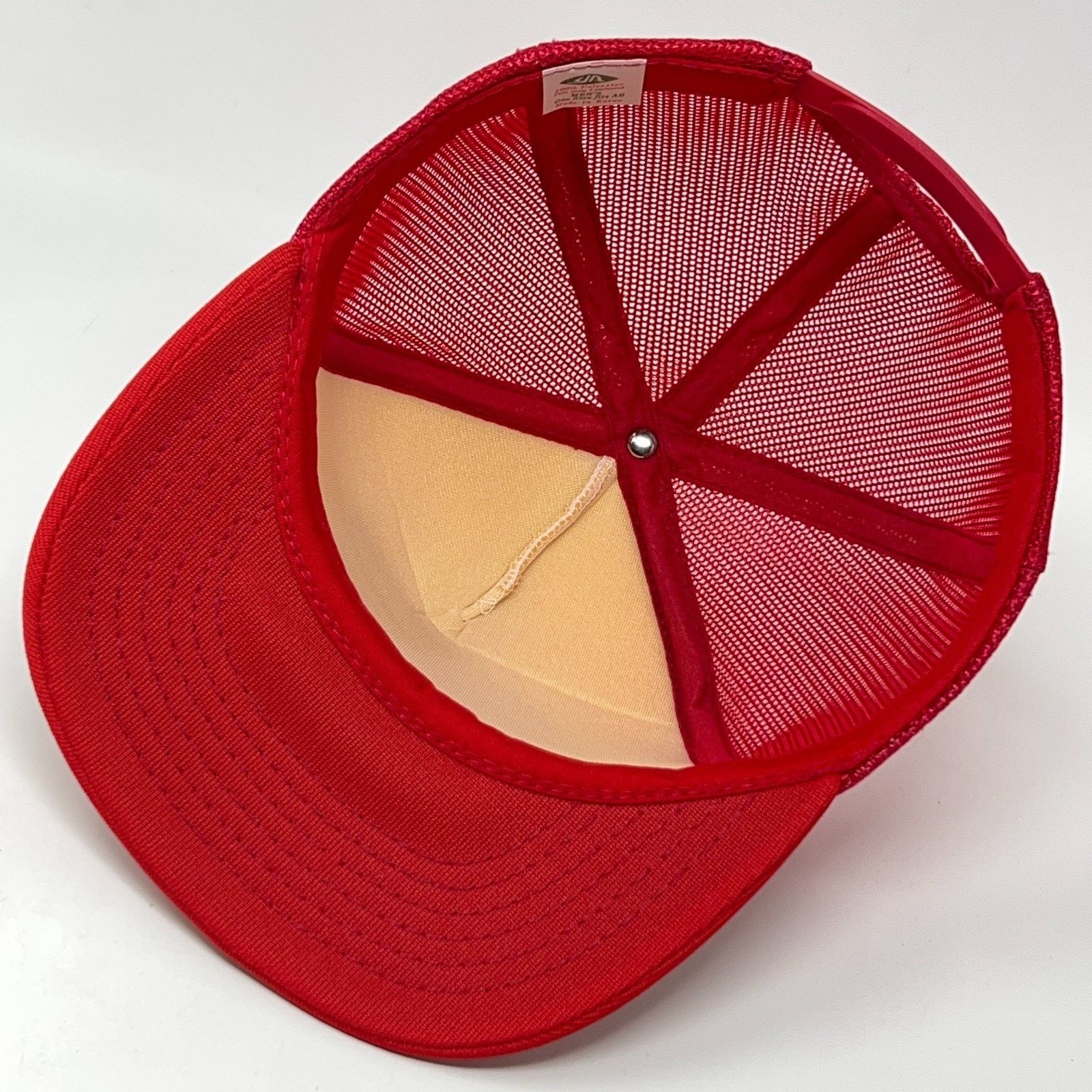 Vintage Vintage 80s Hawthorne Trap Club Trucker Hat Baseball Cap Red Size ONE SIZE - 4 Thumbnail