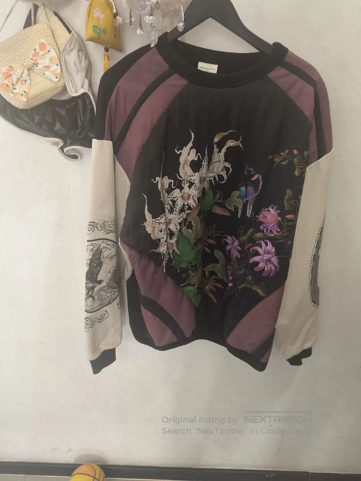 Dries Van Noten Dries Van Noten Embroidered Pullover Padded Jacket. Size XL / US 12-14 / IT 48-50 - 1 Thumbnail