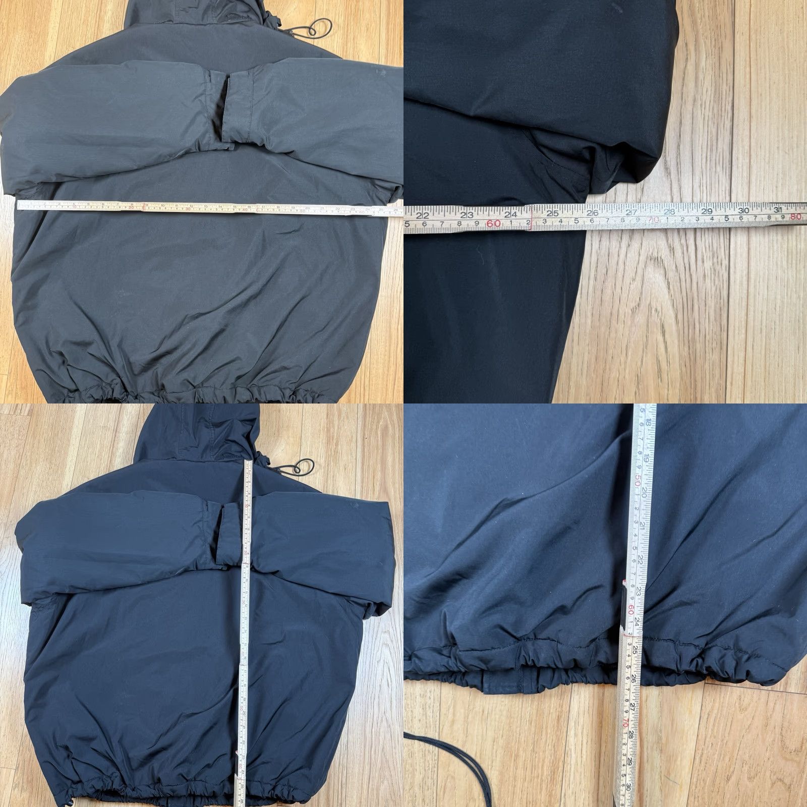 Ralph Lauren VINTAGE Ralph Lauren Rain Jacket Flannel Lined Black Zip XL Mens Jacket Size US XL / EU 56 / 4 - 8 Thumbnail