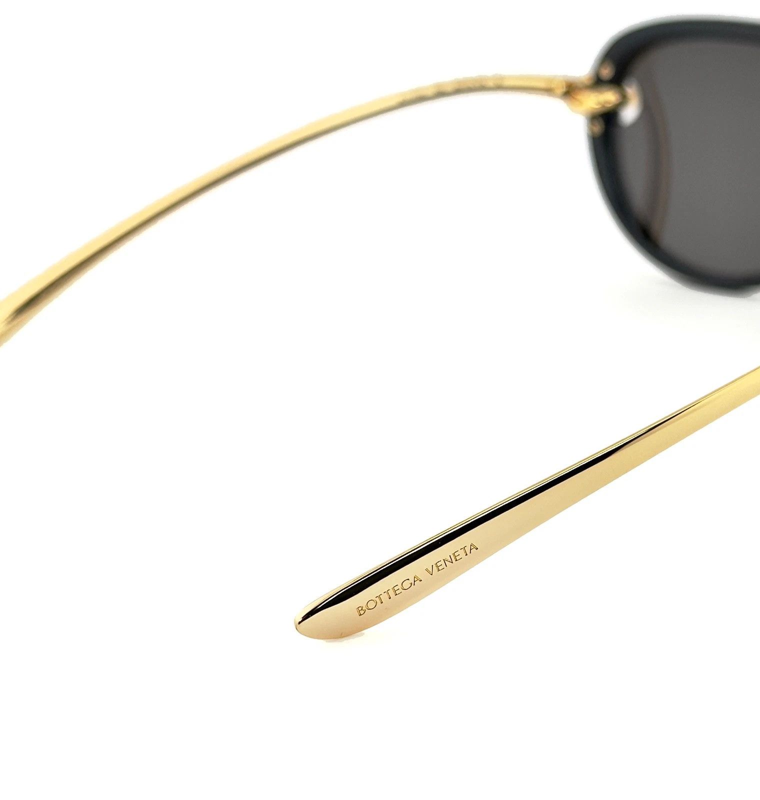 Bottega Veneta BOTTEGA VENETA 1418 KNOT Pilot BV1418S Gold Black Metal 005 Size ONE SIZE - 8 Thumbnail