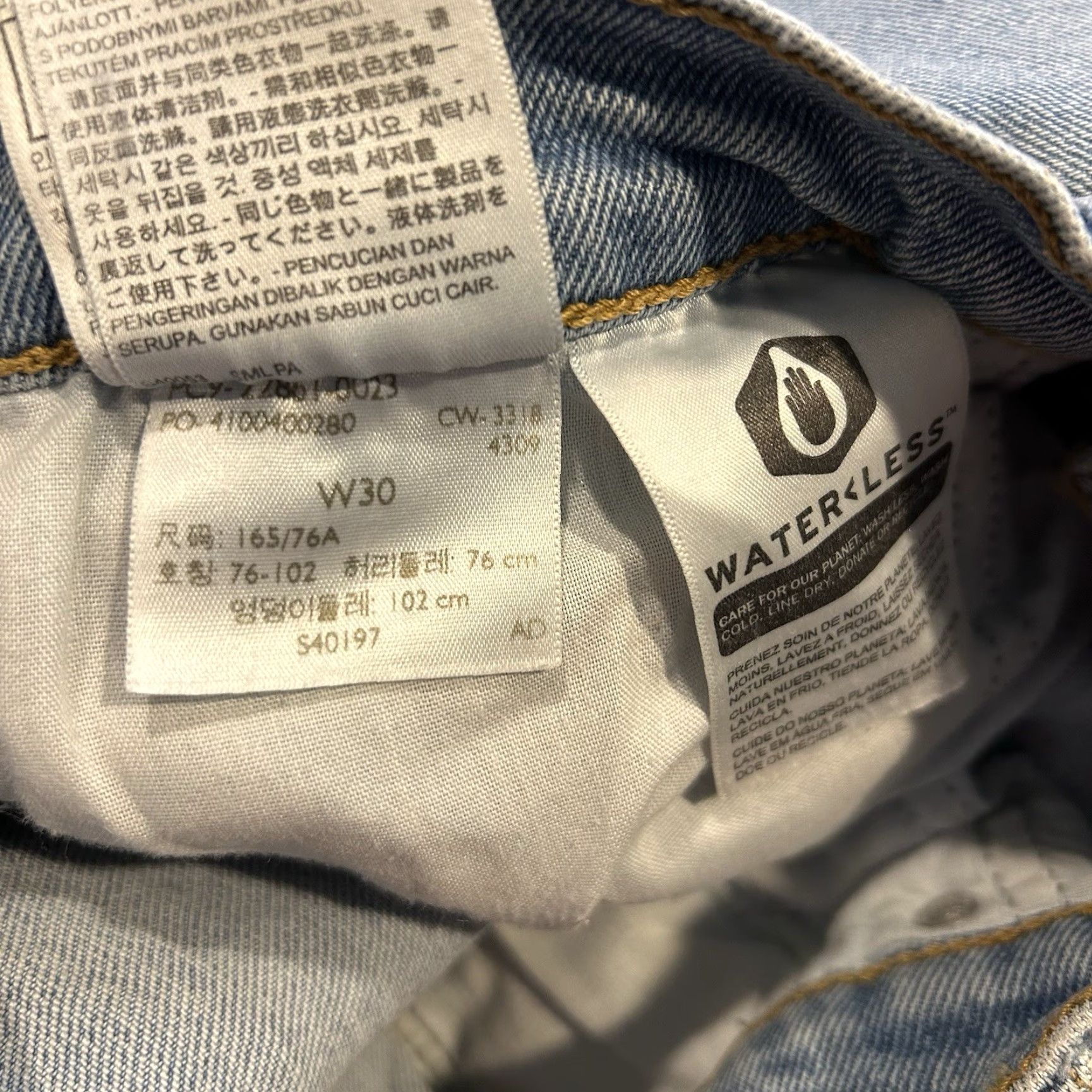 Levi's Levi's Jeans 30 Wedgie Straight Button Fly Denim Blue 90s Womens Regular Inseam 28 Size 30" / US 8 / IT 44 - 7 Thumbnail
