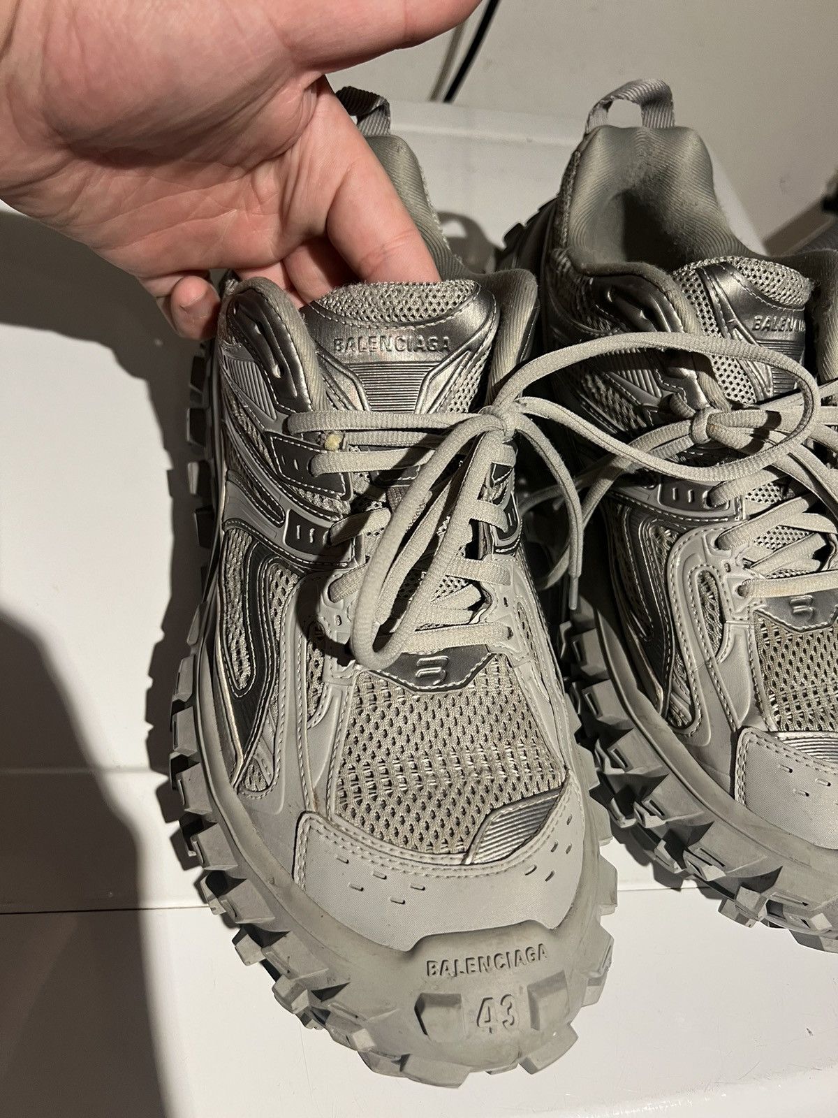 Balenciaga Balenciaga Defender Sneakers 10US/43EU Size US 10 / EU 43 - 5 Thumbnail