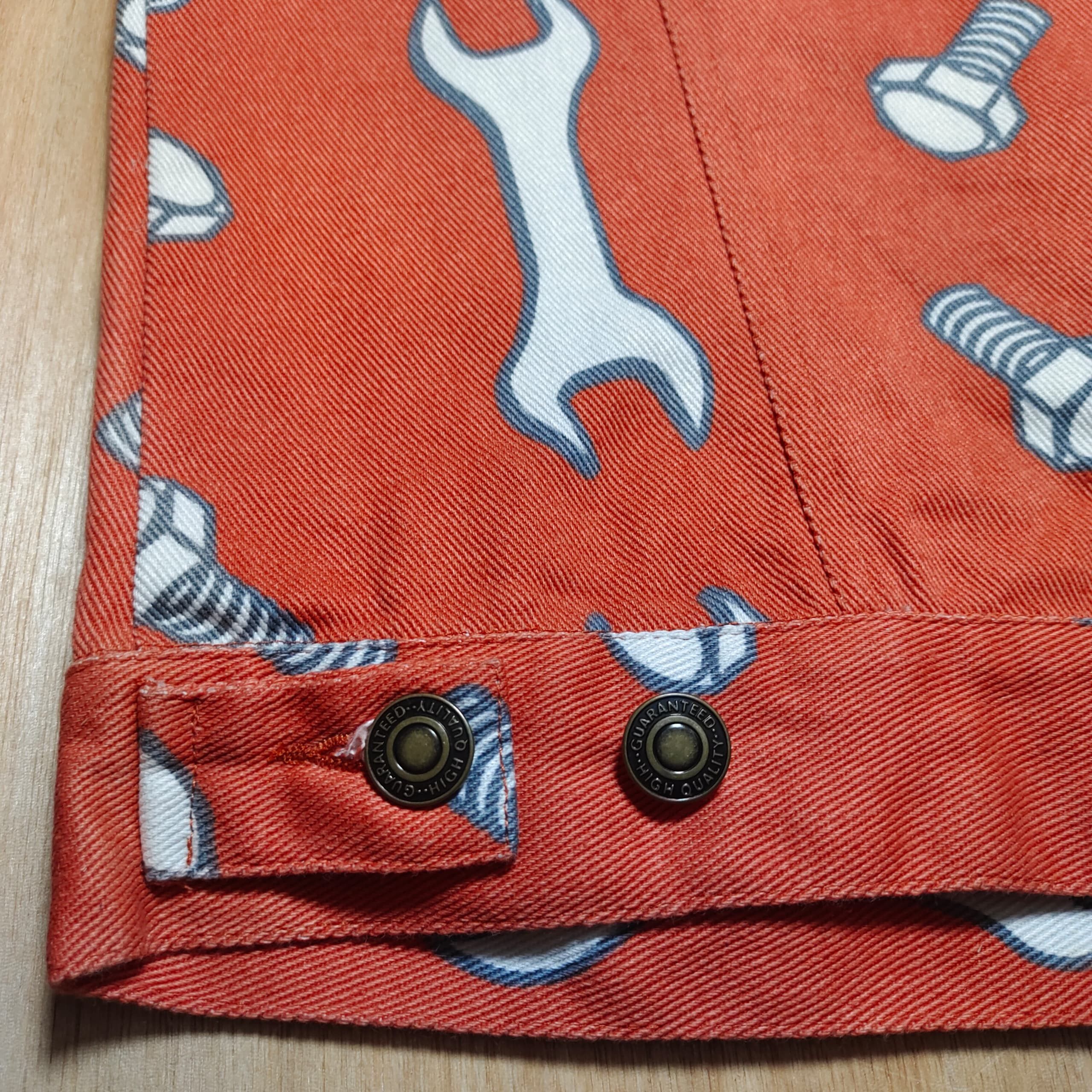 Joyrich JOYRICH X GIZA TRUCKER DENIM XS ORANGE JACKET Size XS / US 0-2 / IT 36-38 - 6 Thumbnail