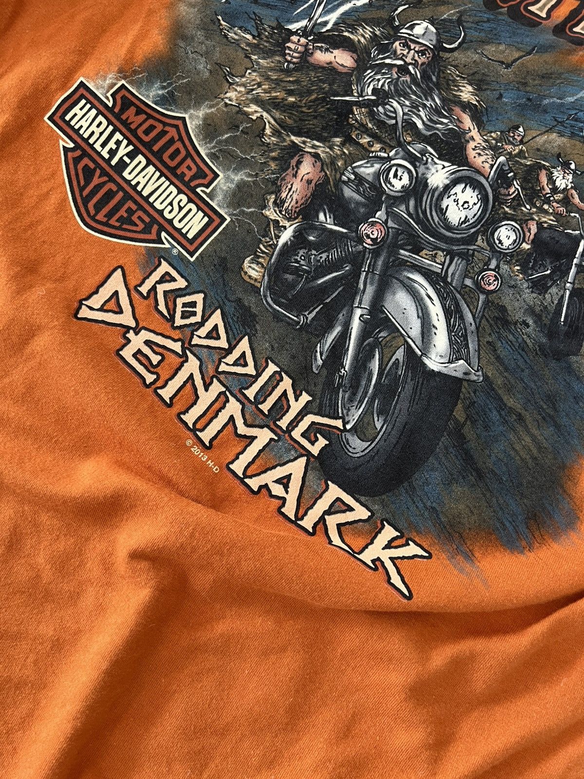 Harley Davidson × Vintage ‼️Vintage Harley Davidson Archival Double Print Tee‼️ Size US M / EU 48-50 / 2 - 18 Thumbnail
