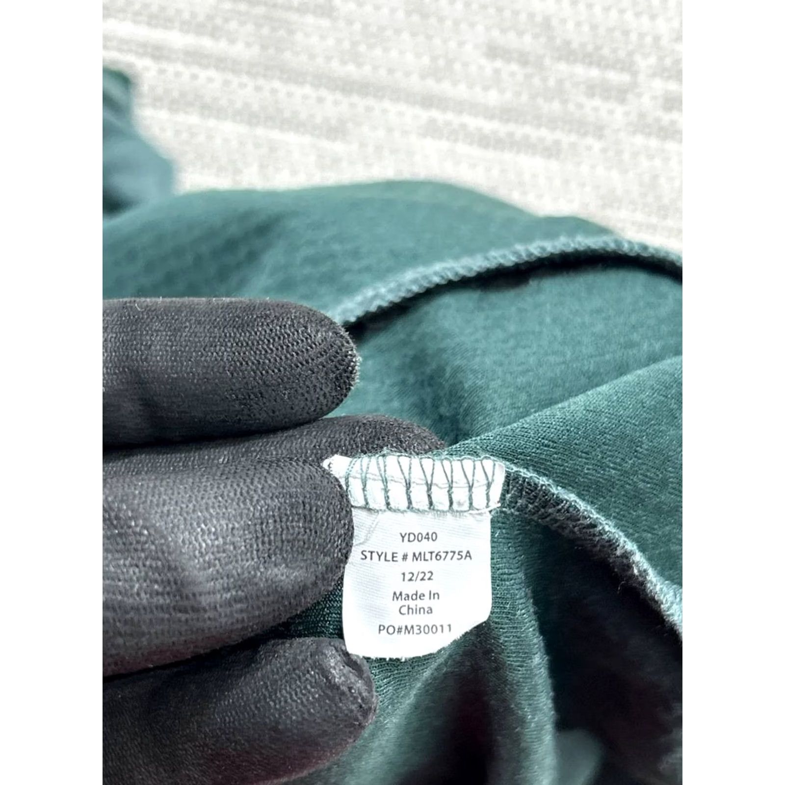 Vintage Marika Hoodie Womens Medium Green Cotton Blend Quarter Zip Size M / US 6-8 / IT 42-44 - 4 Thumbnail