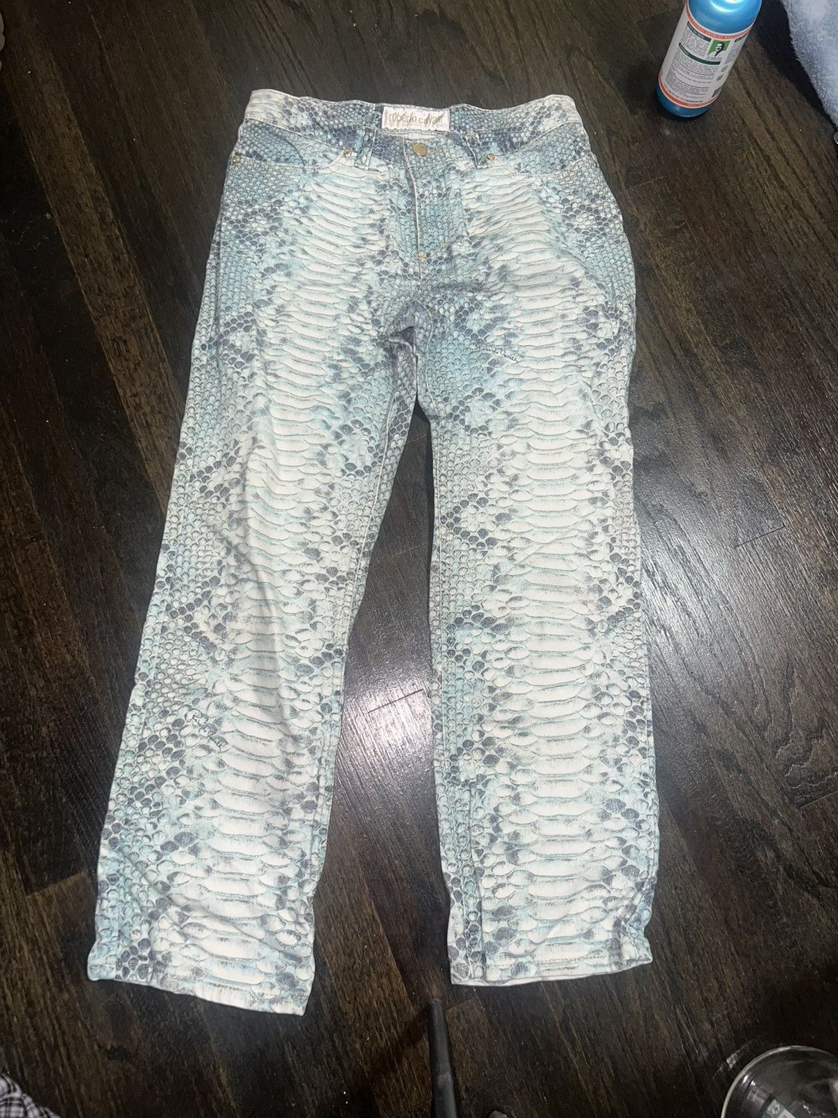 Roberto Cavalli Vintage Roberto Cavalli A/W 2002 Snake Print Size 28" / US 6 / IT 42 - 1 Thumbnail