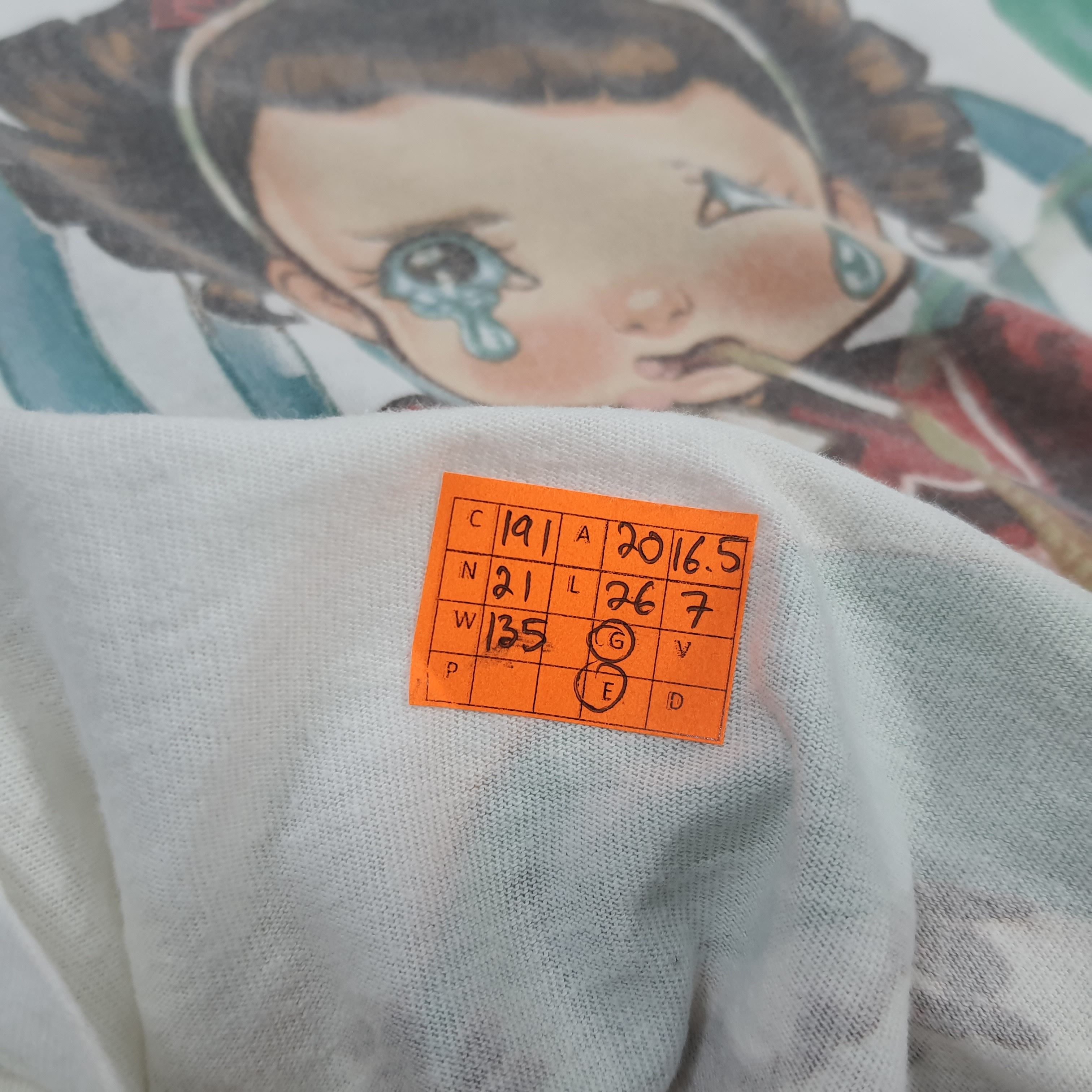 Band Tees × Tultex × Vintage Vintage Melanie Martinez Cry Baby Tour 2016 Tshirt Size US M / EU 48-50 / 2 - 9 Thumbnail