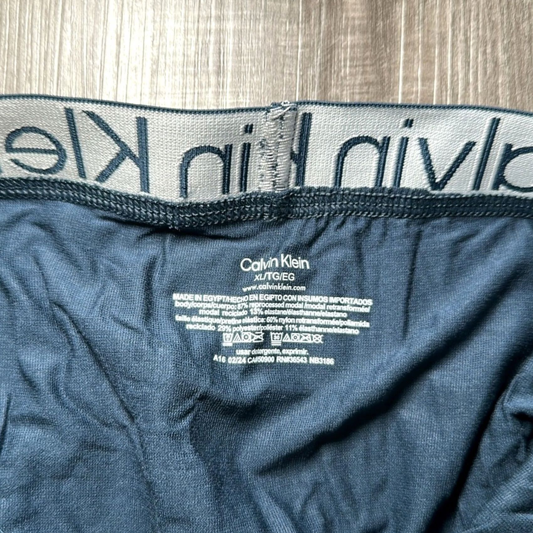 Calvin Klein Calvin Klein Brief Underwear XL Men Navy Blue Modern Ultra Soft Modal Regular Size XL Mens Underwear Size US 36 / EU 52 - 3 Thumbnail