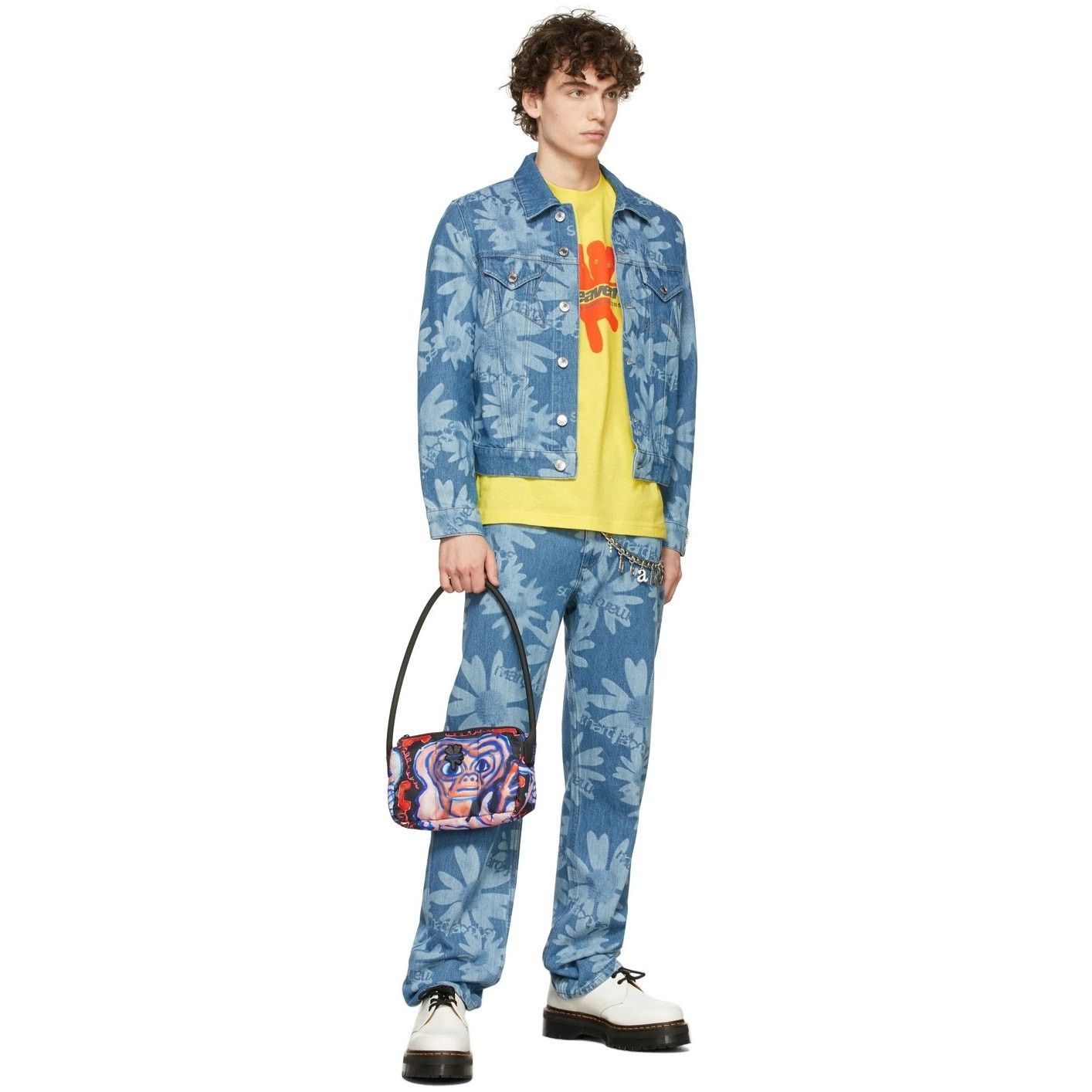 heaven by marcjacobs⭐︎Laser Floral Denim Marc Jacobs Heaven Blue Heaven by Marc Jacobs Laser Floral