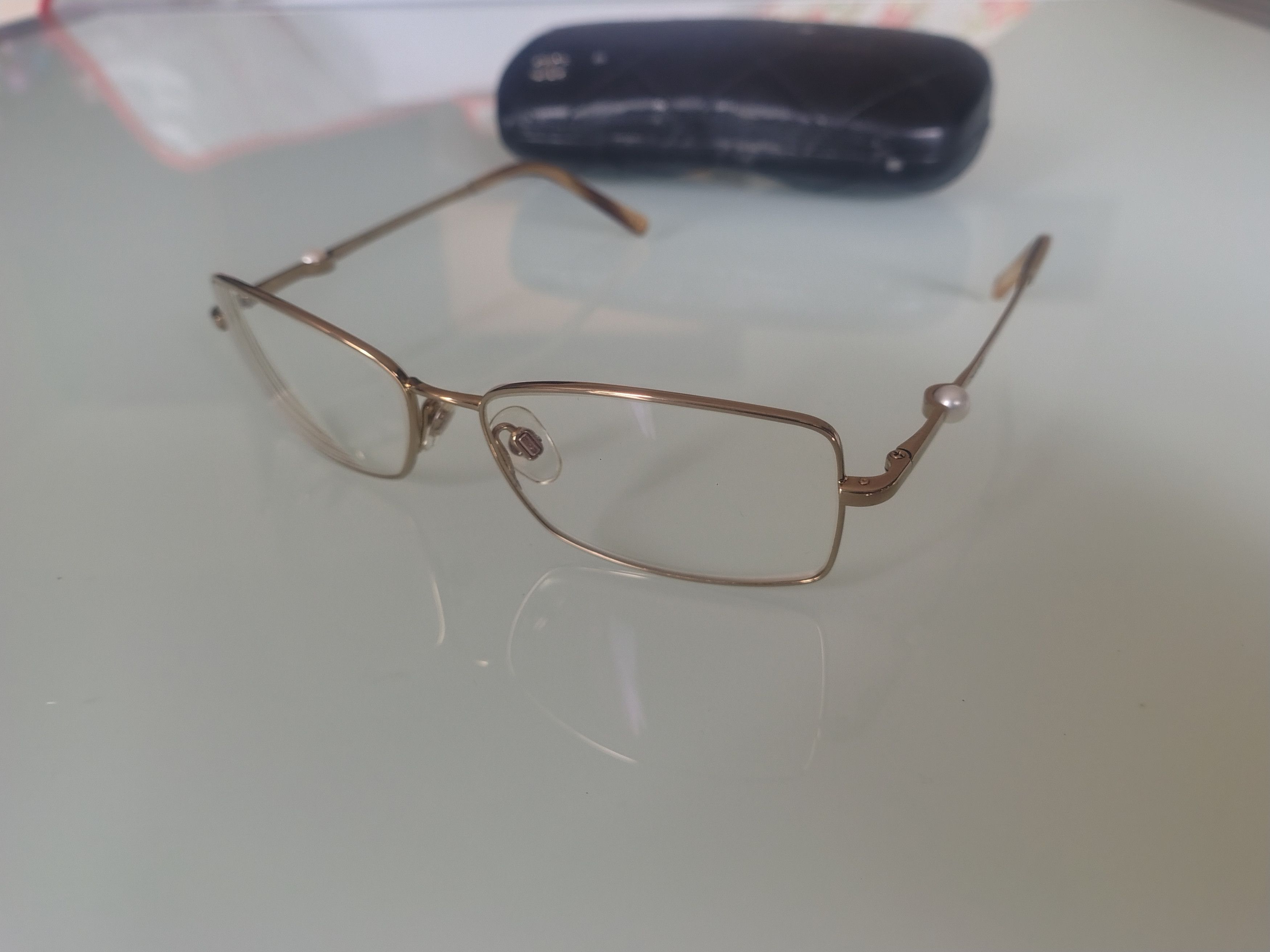Chanel Chanel 2141 Titanium Pearl Collection Glasses Eyeglasses Size ONE SIZE - 1 Thumbnail