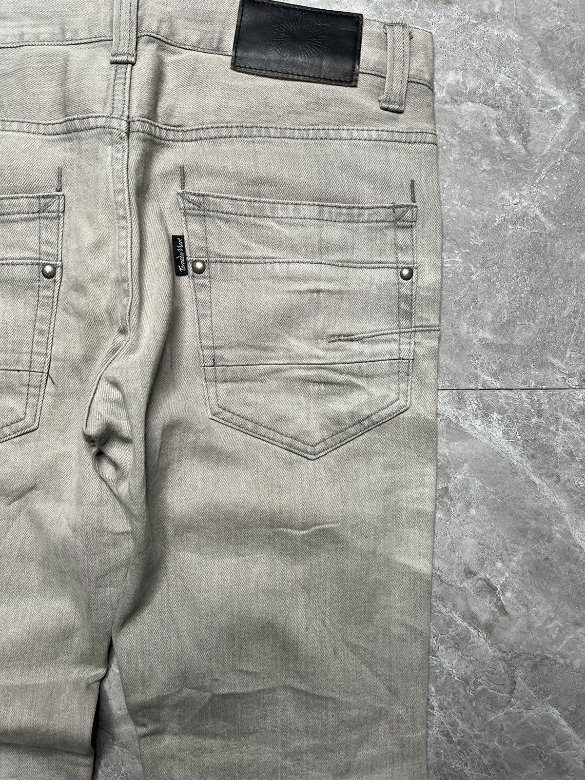 Tornado Mart Tornado Mart Airbrush Stripe Jeans Size US 29 - 3 Thumbnail