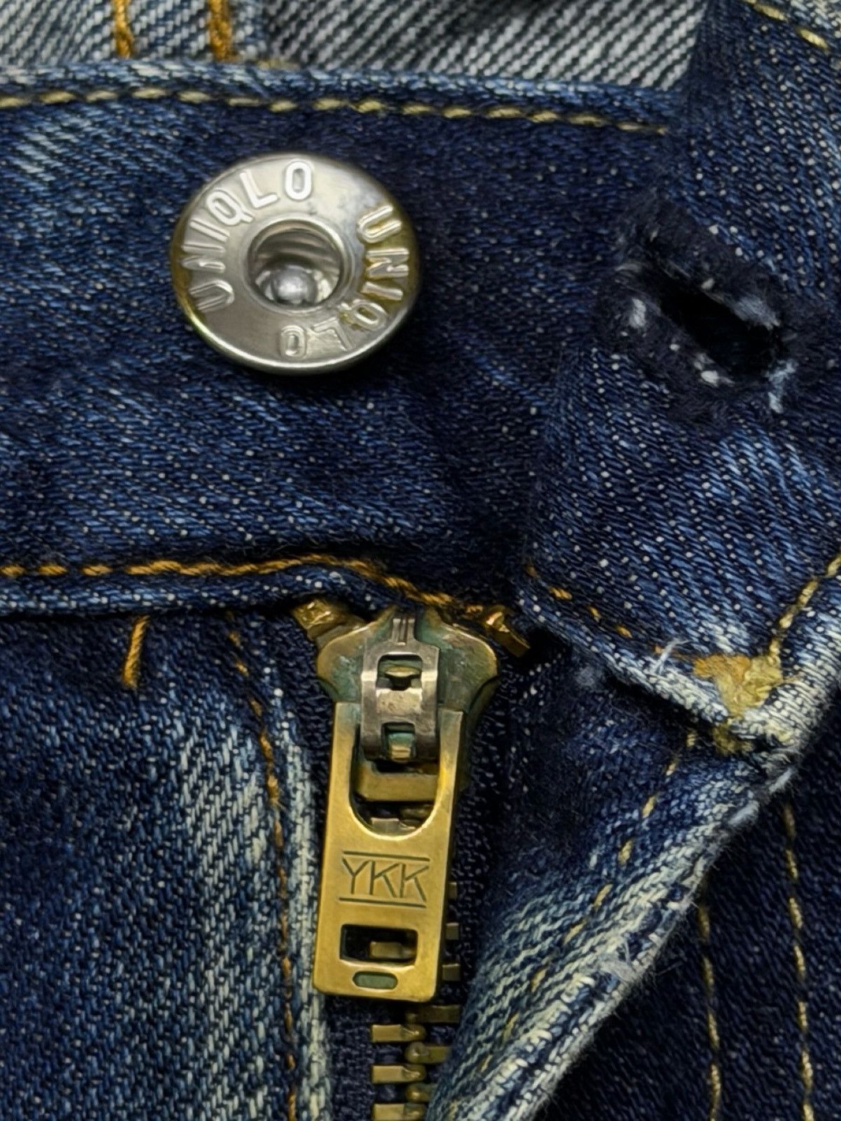 Uniqlo Vintage Uniqlo Japanese Selvedge Denim Jeans | W34 Size US 34 / EU 50 - 11 Thumbnail