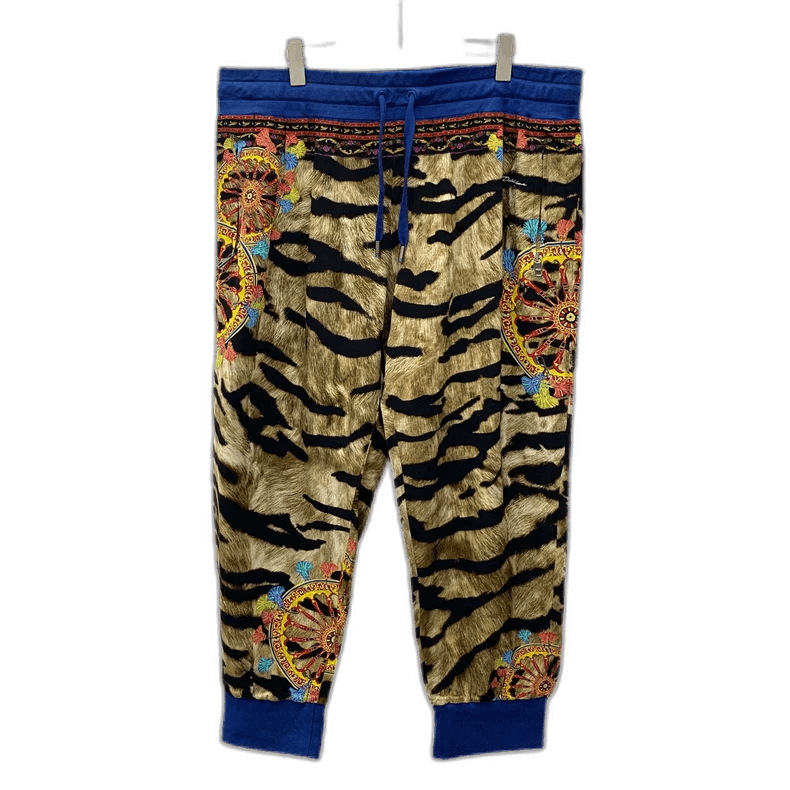Dolce & Gabbana Dolce&Gabbana Colored Leopard Print Gym Pants Size US 44 / EU 60 - 1 Thumbnail