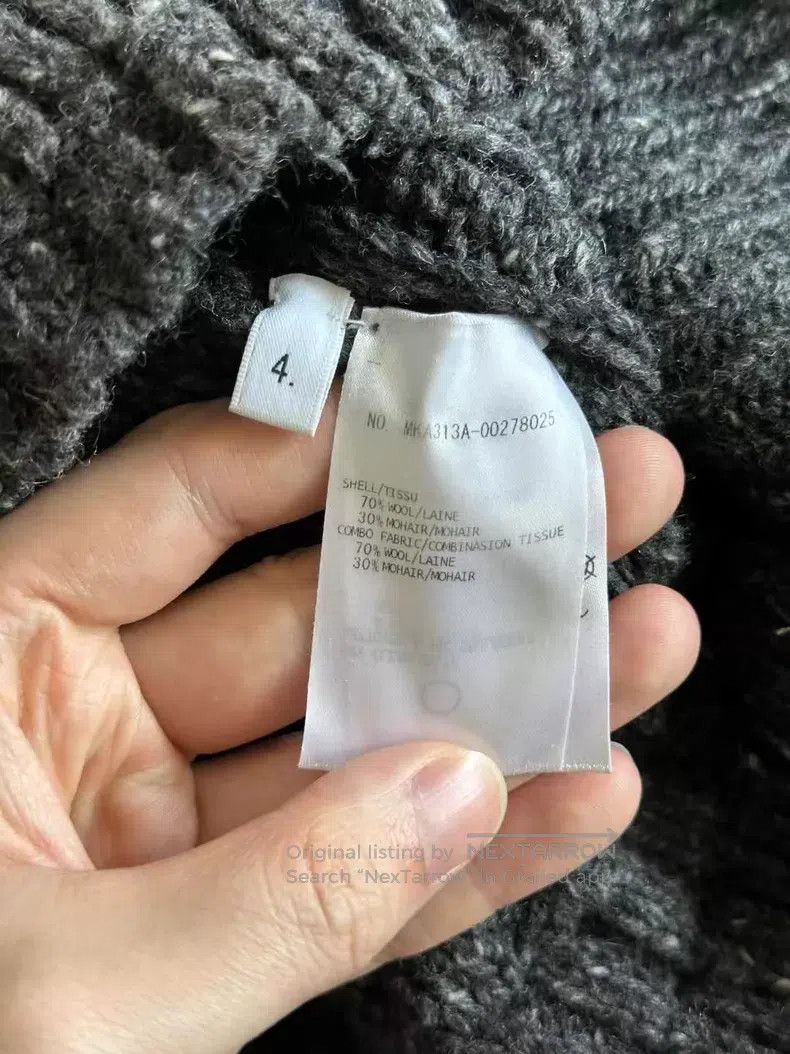 Thom Browne Thom Browne Black Grey Sweater Size US XL / EU 56 / 4 - 4 Thumbnail