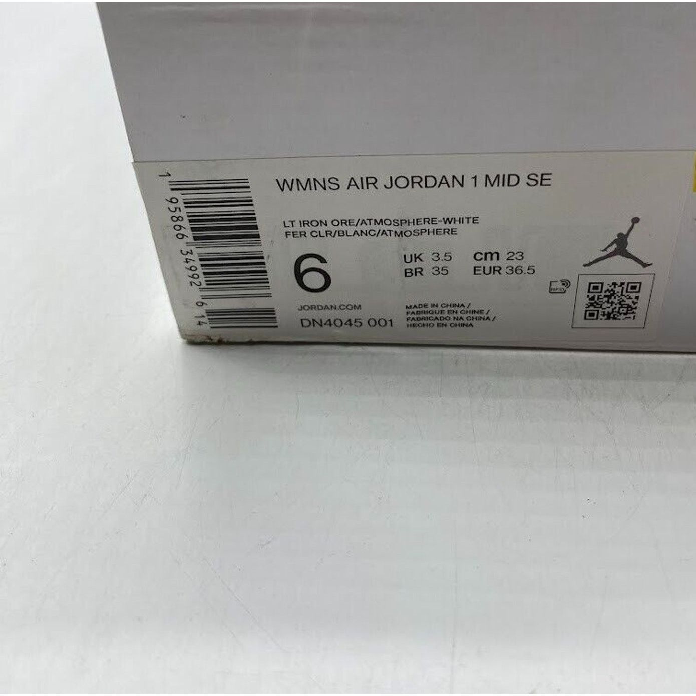 Nike Nike Air Jordan 1 Mid SE Light Iron Ore Women's DN4045-001 Size US 6 / IT 36 - 10 Thumbnail