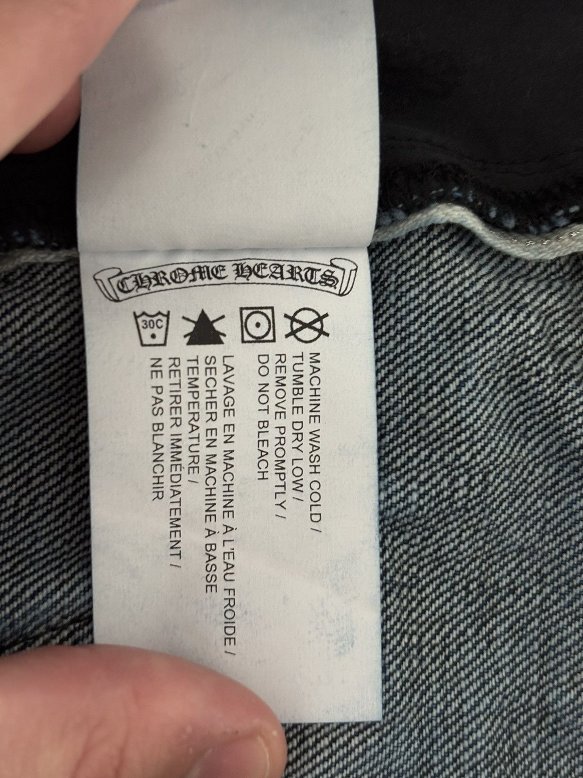 Chrome Hearts Chrome Hearts KS Cut Blue Jeans Size US 36 / EU 52 - 8 Thumbnail