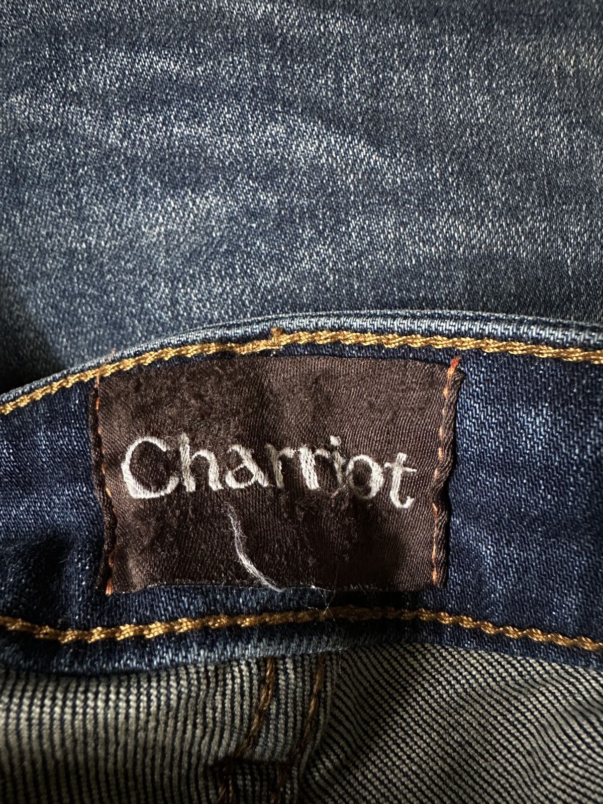 Vintage Y2K boot cut flare released hem patchwork Hysteric denim Size US 37 - 10 Thumbnail
