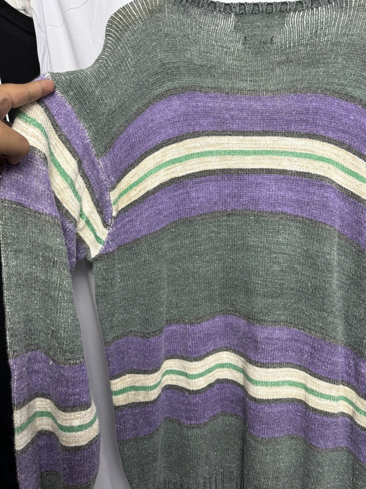 If Six Was Nine × Japanese Brand × Le Grande Bleu (L.G.B.) Polo By Ralph Lauren Knit Sweater Size US L / EU 52-54 / 3 - 5 Thumbnail
