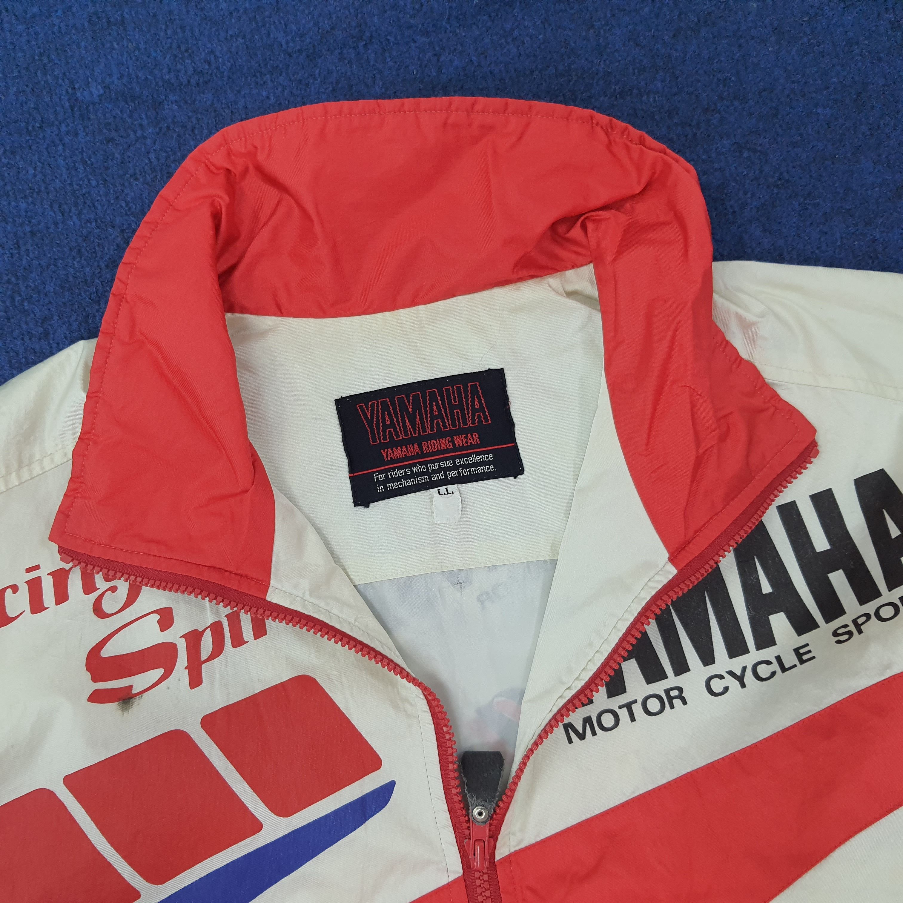 Yamaha Vintage YAMAHA Racing Spirit 90s Riding Wear Jacket C226N14 Size US L / EU 52-54 / 3 - 4 Thumbnail