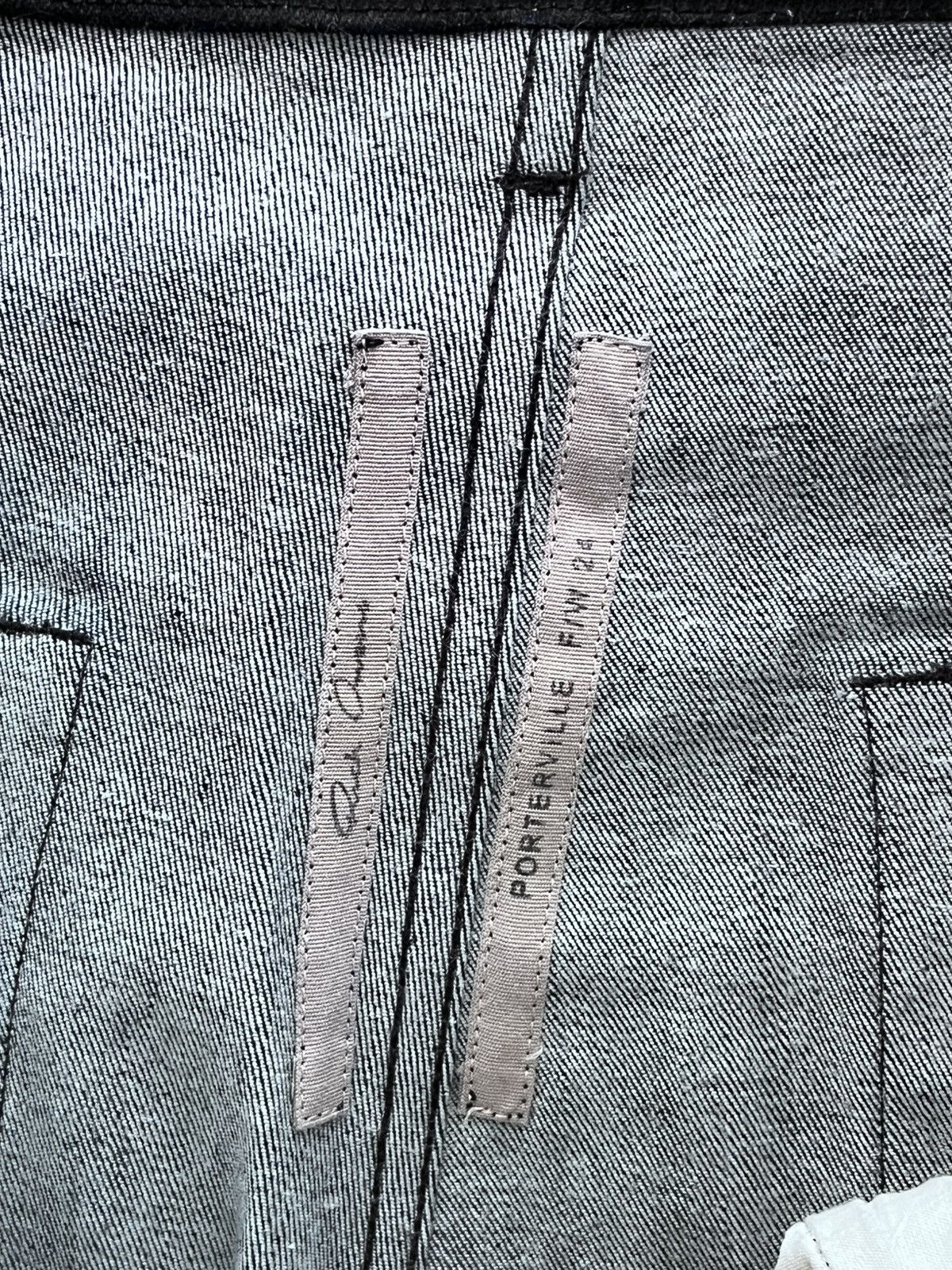 Rick Owens Rick owens fw24 porterville waxed denim Size US 30 / EU 46 - 5 Thumbnail