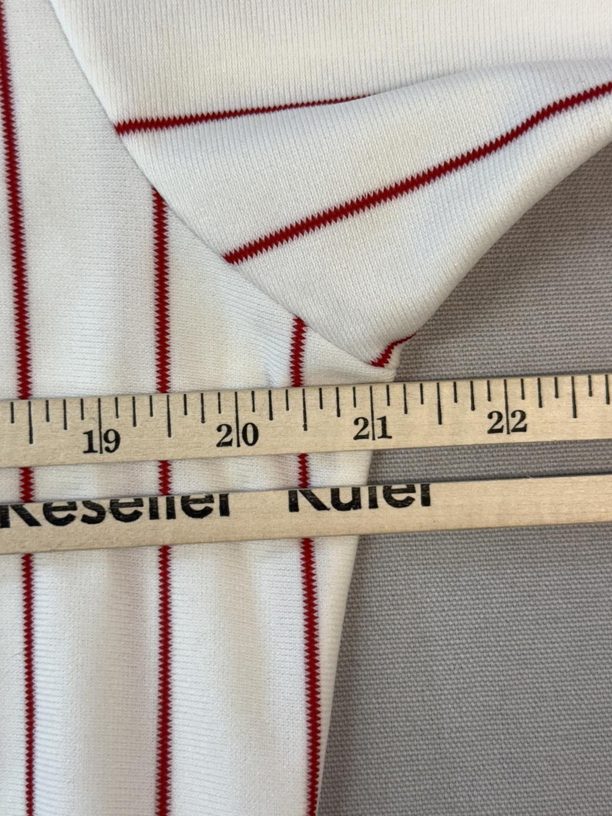 Designer VTG Beau Jangles Baseball Jersey Pin Stripes Tee - S Size US S / EU 44-46 / 1 - 6 Thumbnail
