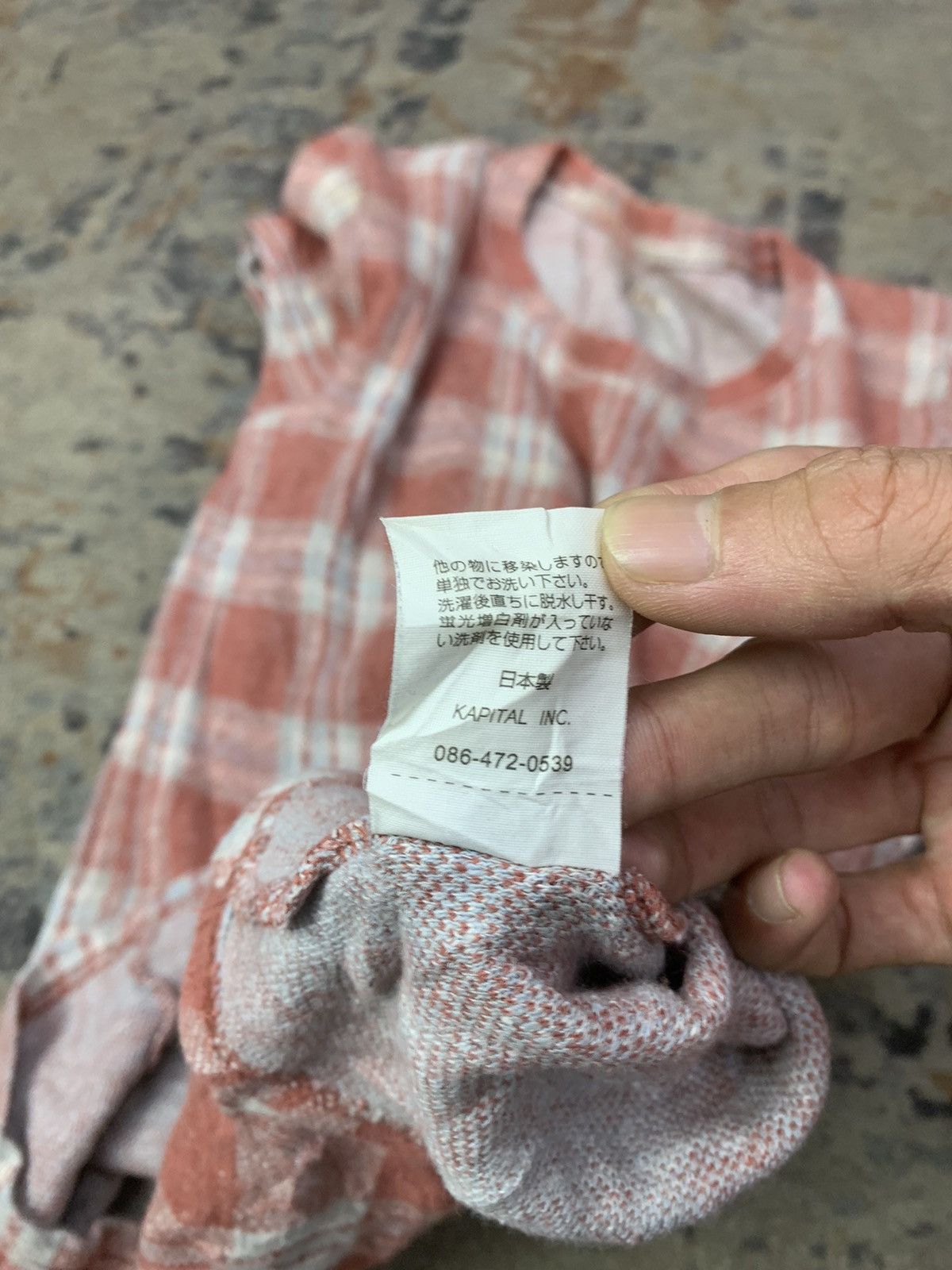 Designer × Japanese Brand × Kapital Kountry Vintage kapital tartan leather Size US S / EU 44-46 / 1 - 10 Thumbnail