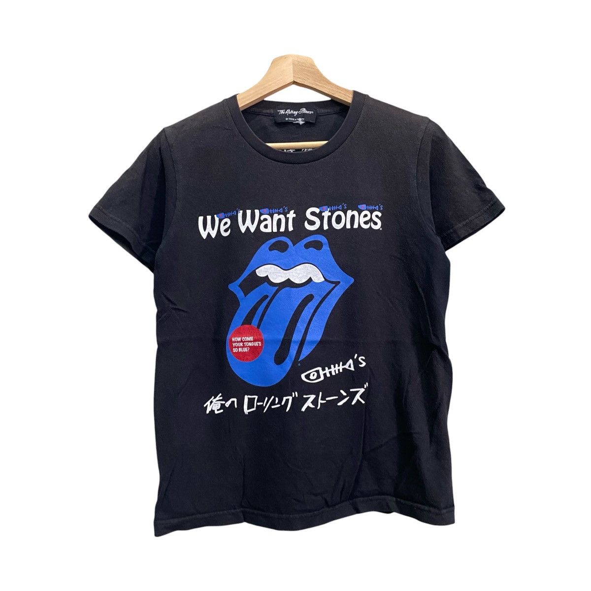 The Rolling Stones Makoto Ayukawa The Rolling Stones We Want Stones Blue Tongue Size US XS / EU 42 / 0 - 1 Thumbnail