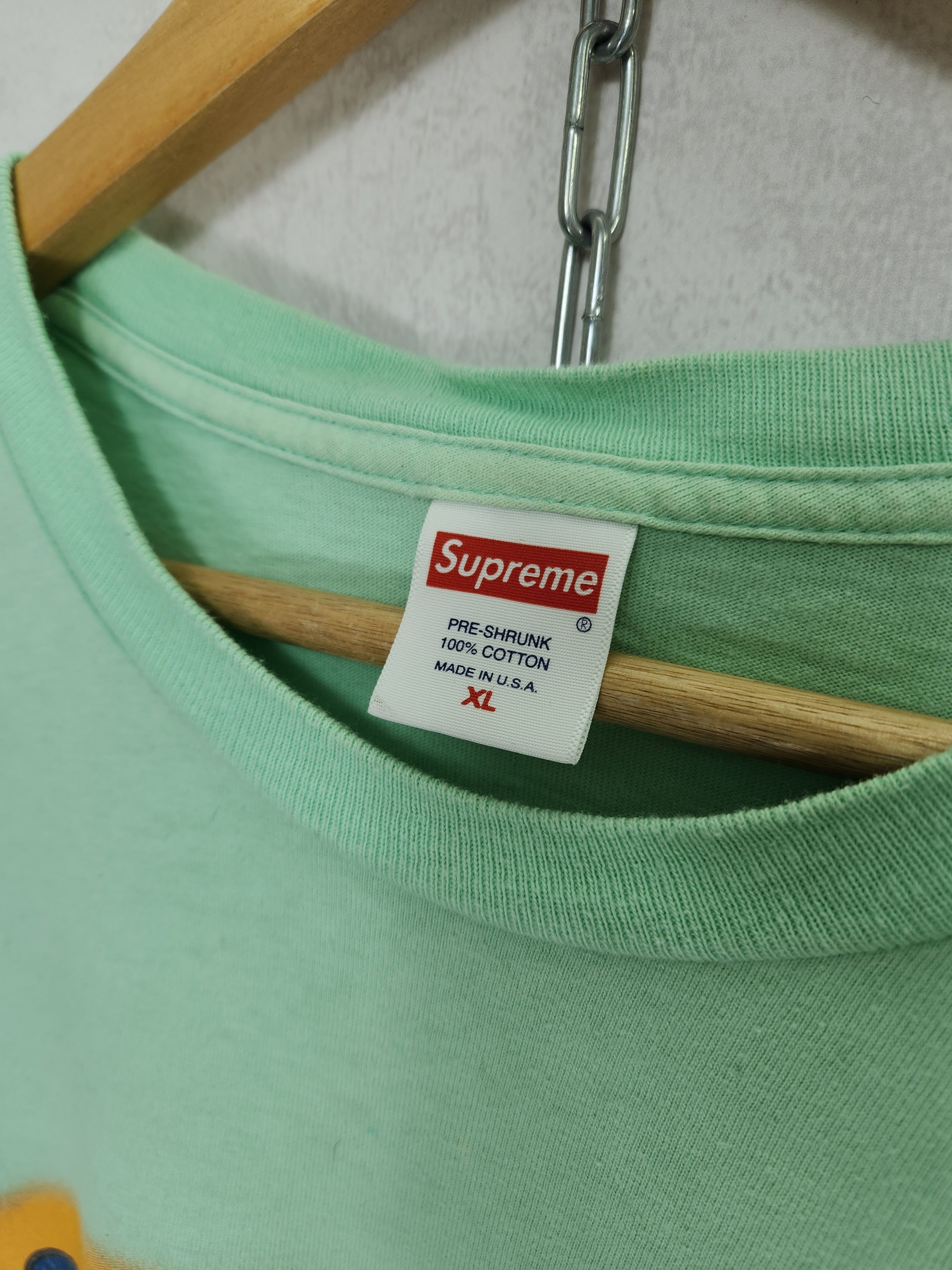 Supreme Y2k Supreme center logo oversized long sleeve Size US XL / EU 56 / 4 - 7 Thumbnail