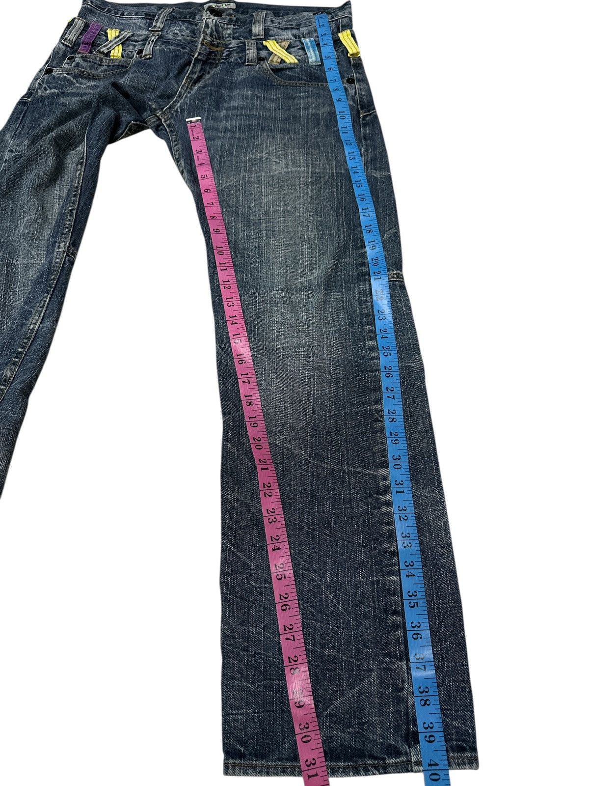 Kapital Native Double Focus Doube Waist Denim. Size US 34 / EU 50 - 7 Thumbnail