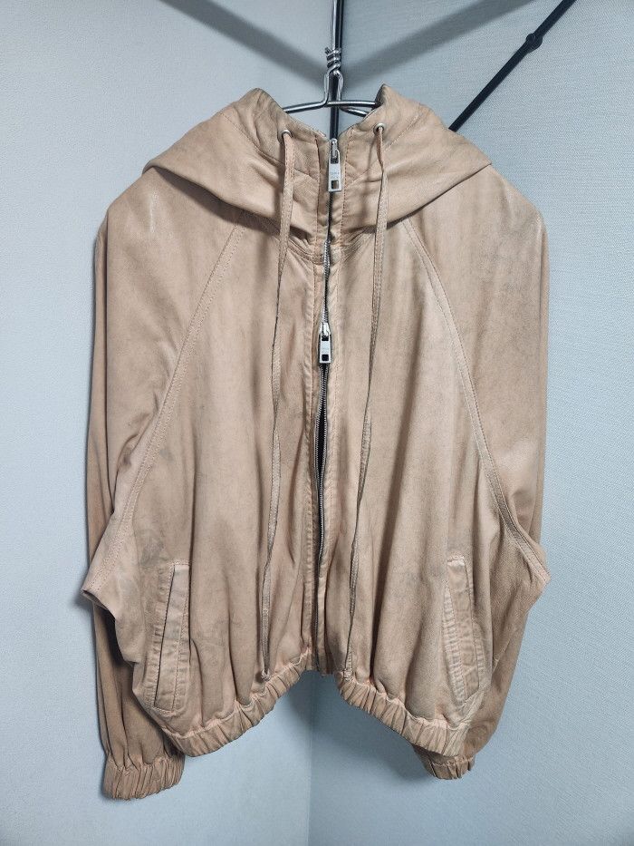 Giorgio Brato GIORGIO BRATO age leather overhood jacket Size M / US 6-8 / IT 42-44 - 7 Thumbnail