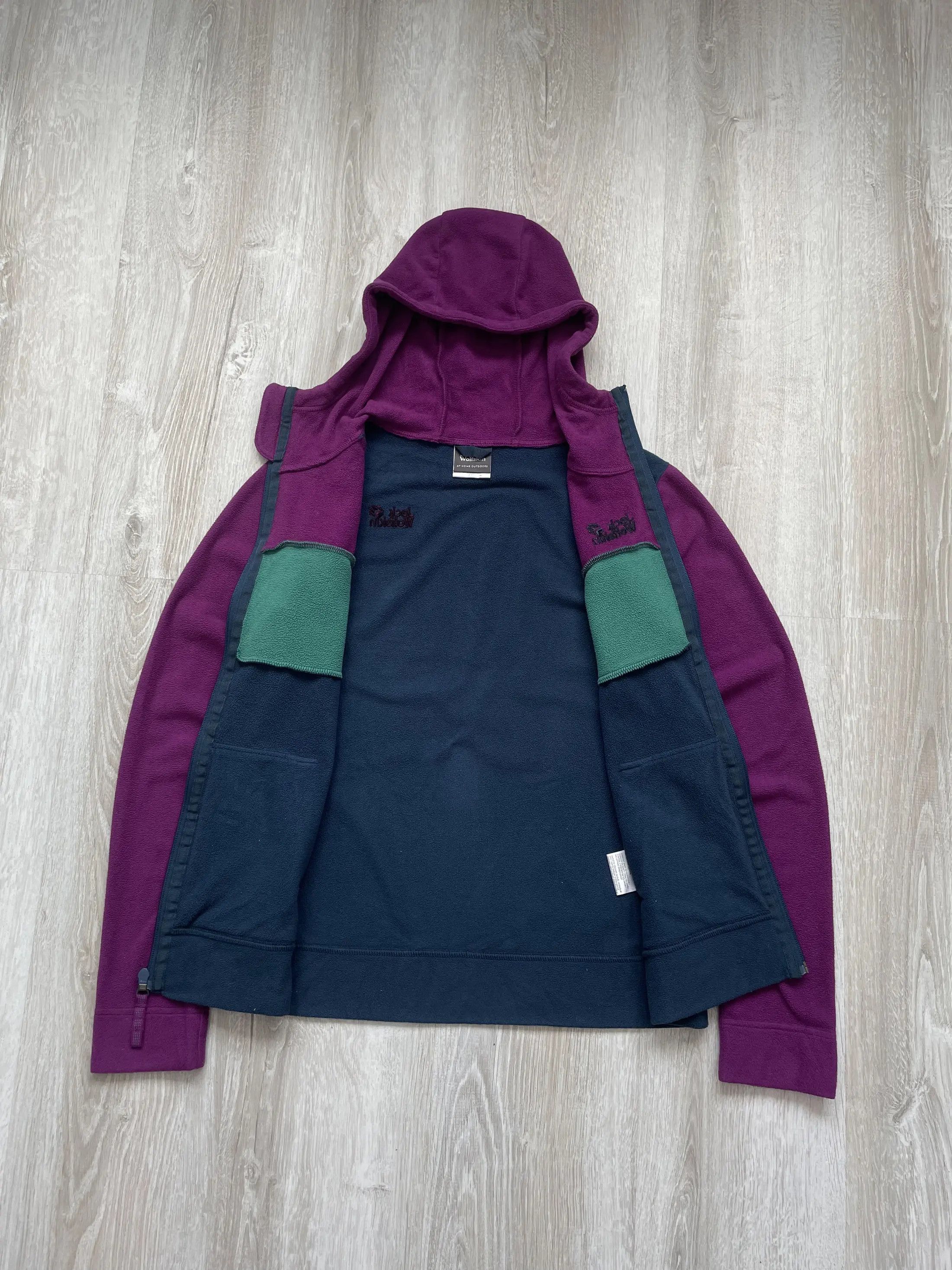 Jack Wolfskin Jack Wolfskin Women's Zip Fleece Jacket Size S / US 4 / IT 40 - 4 Thumbnail