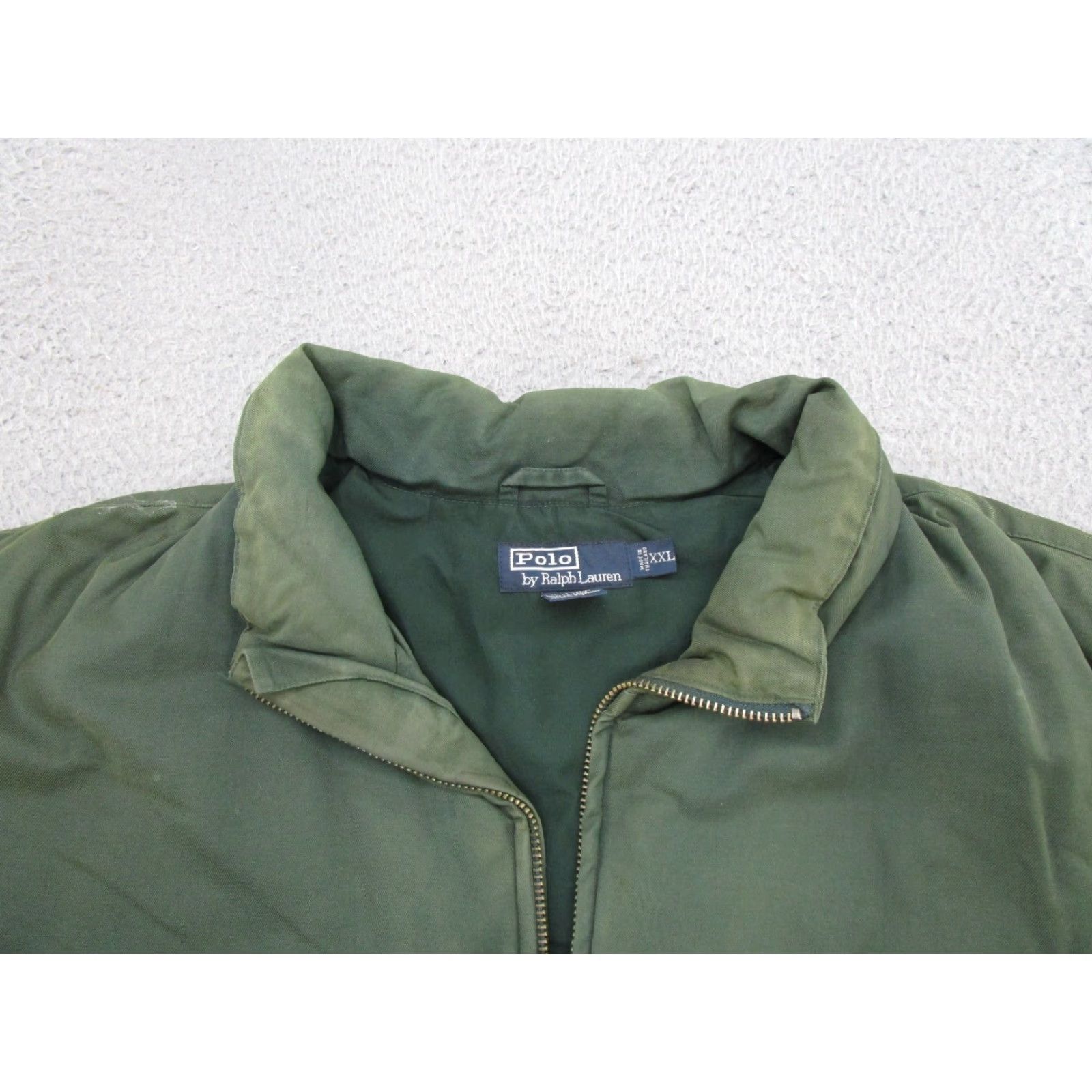 Polo Ralph Lauren VINTAGE Polo Ralph Lauren Jacket 2XL Green Down Waterfowl Filled Blend Nylon Zip Full Zip Insulated 90s Mens Size US XXL / EU 58 / 5 - 4 Thumbnail