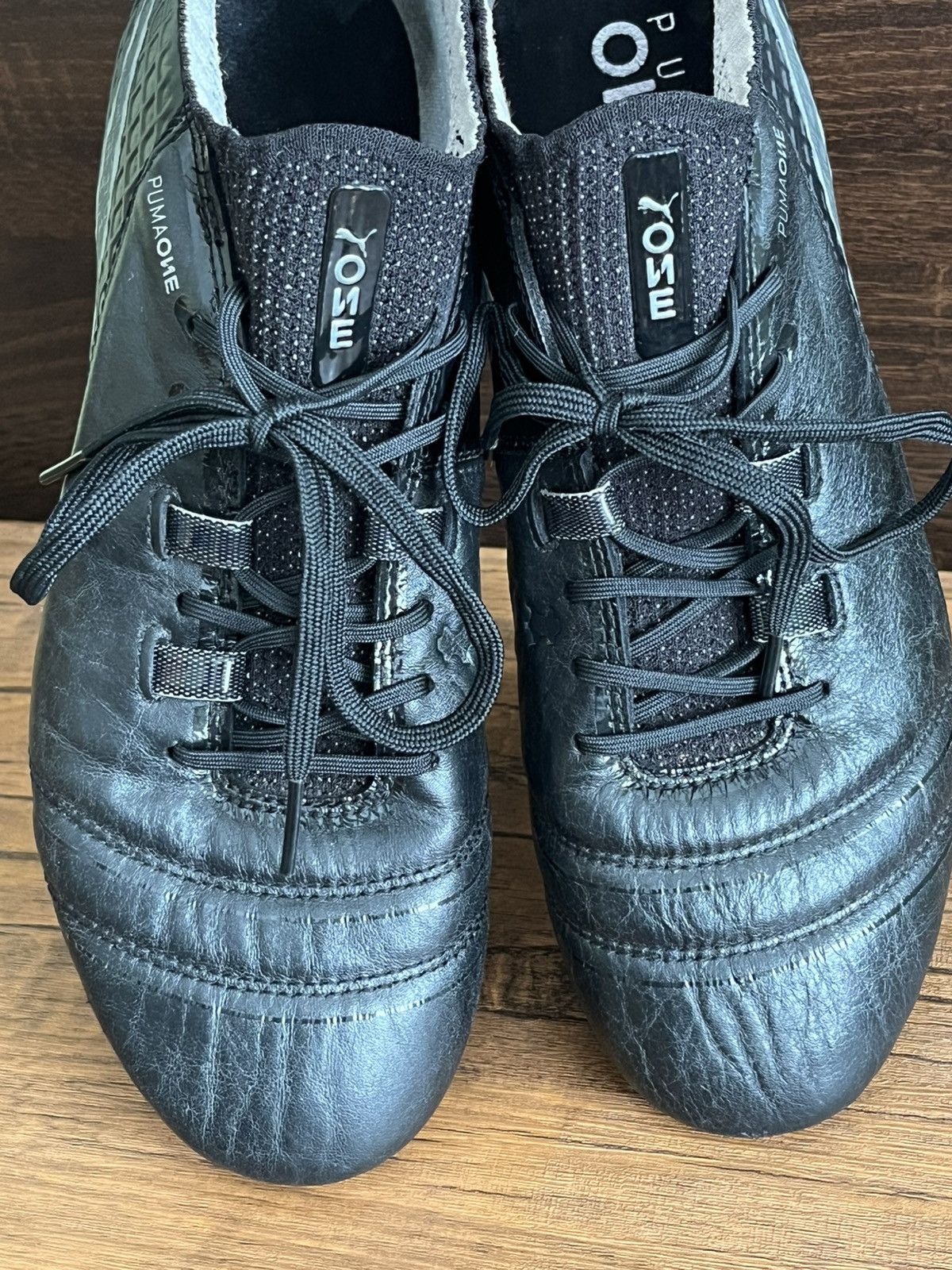 Puma Puma One cleats football leather trainers shoes athletic Size US 7.5 / EU 40-41 - 7 Thumbnail