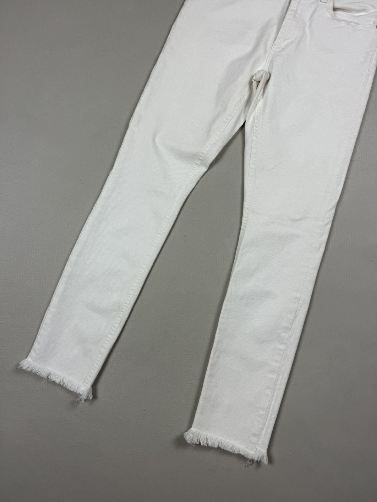 Acne Studios Acne Studios Skin 5 White Vintage Ladies Skinny Jeans Size 29" - 3 Thumbnail
