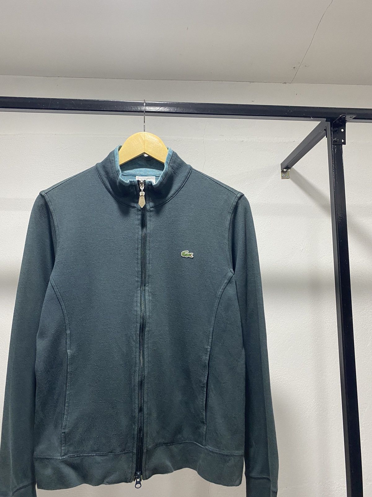 Designer × Lacoste × Vintage 💥Lacoste Zipper Sweater Golf Size S / US 4 / IT 40 - 1 Thumbnail