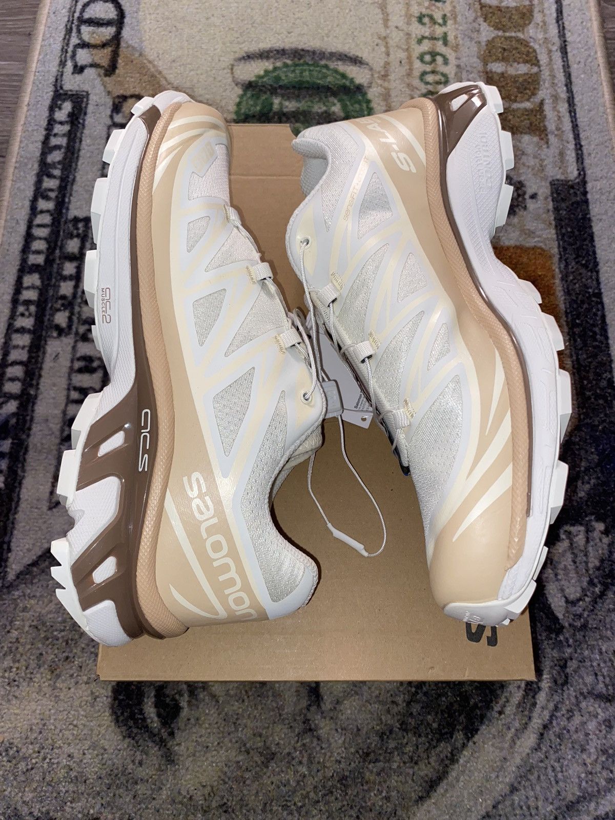 Salomon Salomon XT-6 Aritzia Vanilla Acorn Size US 9.5 / EU 42-43 - 1 Thumbnail